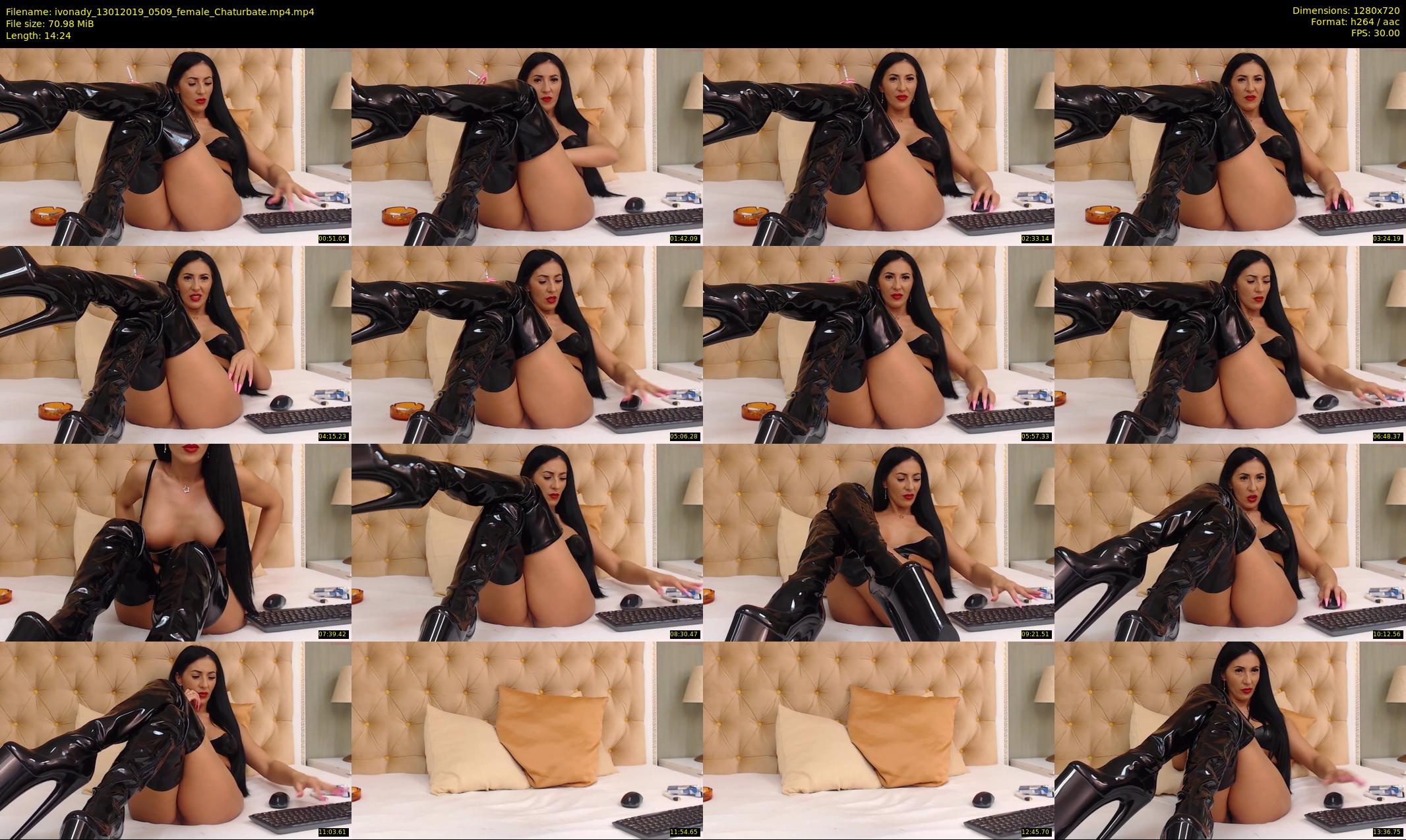 ivonady — 15 minute Chaturbate female cam show recording, 720p, Jan 13, 2019