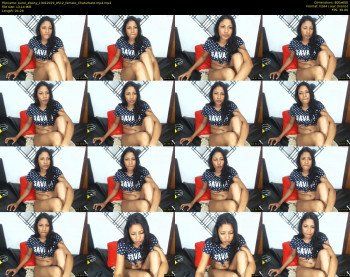 karol_ebony — 5 minute Chaturbate female cam show recording, 480p, Jan 13, 2019
