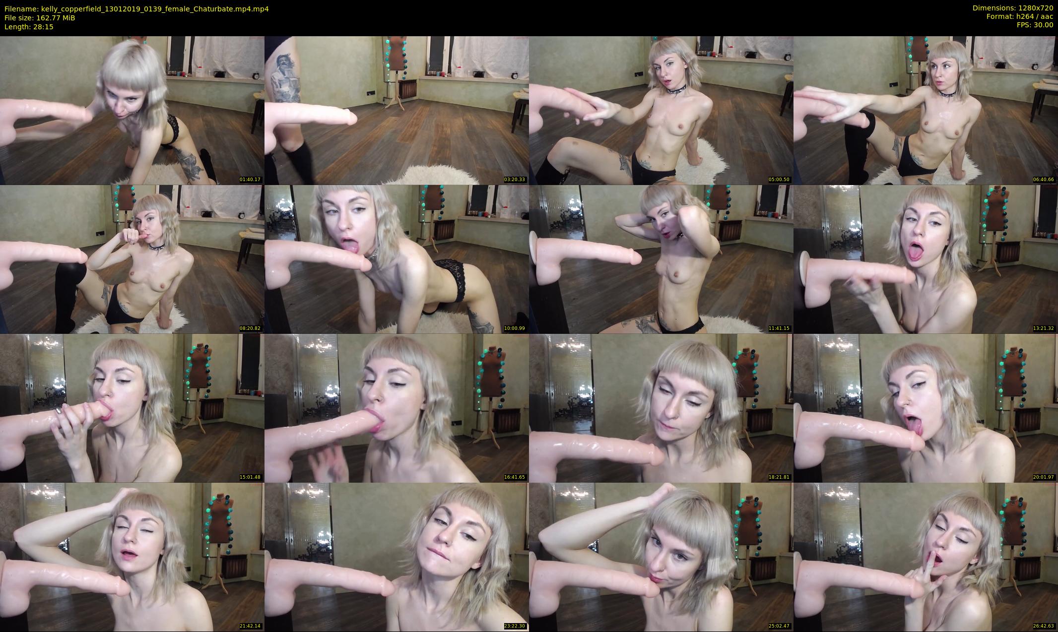 kelly_copperfield — 29 minute Chaturbate female cam show recording, 720p, Jan 13, 2019