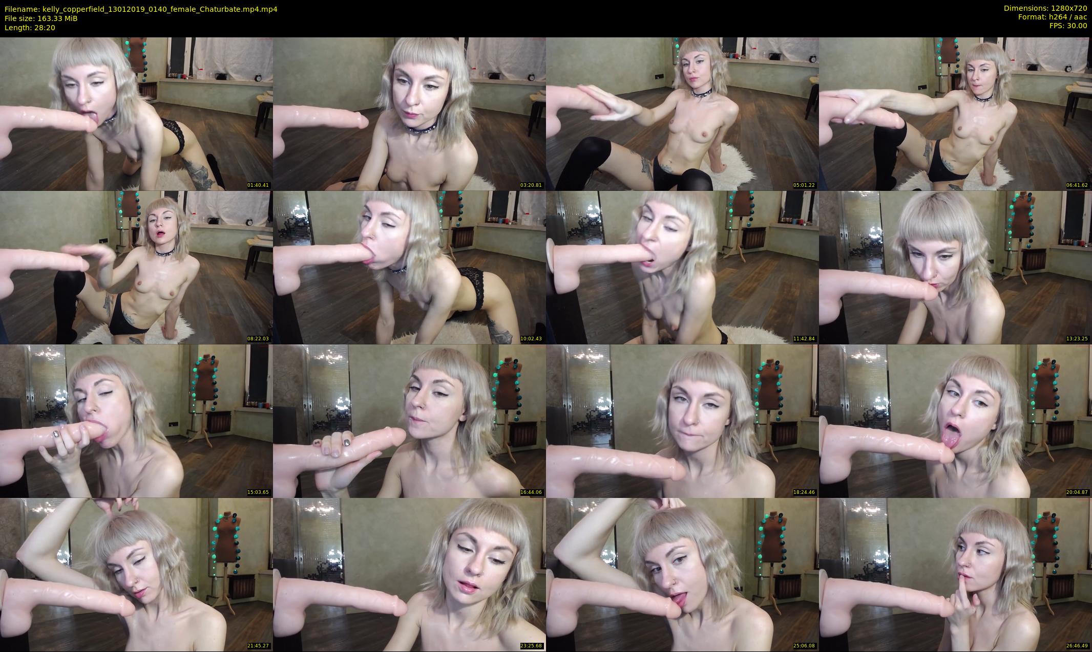 kelly_copperfield — 29 minute Chaturbate female cam show recording, 720p, Jan 13, 2019