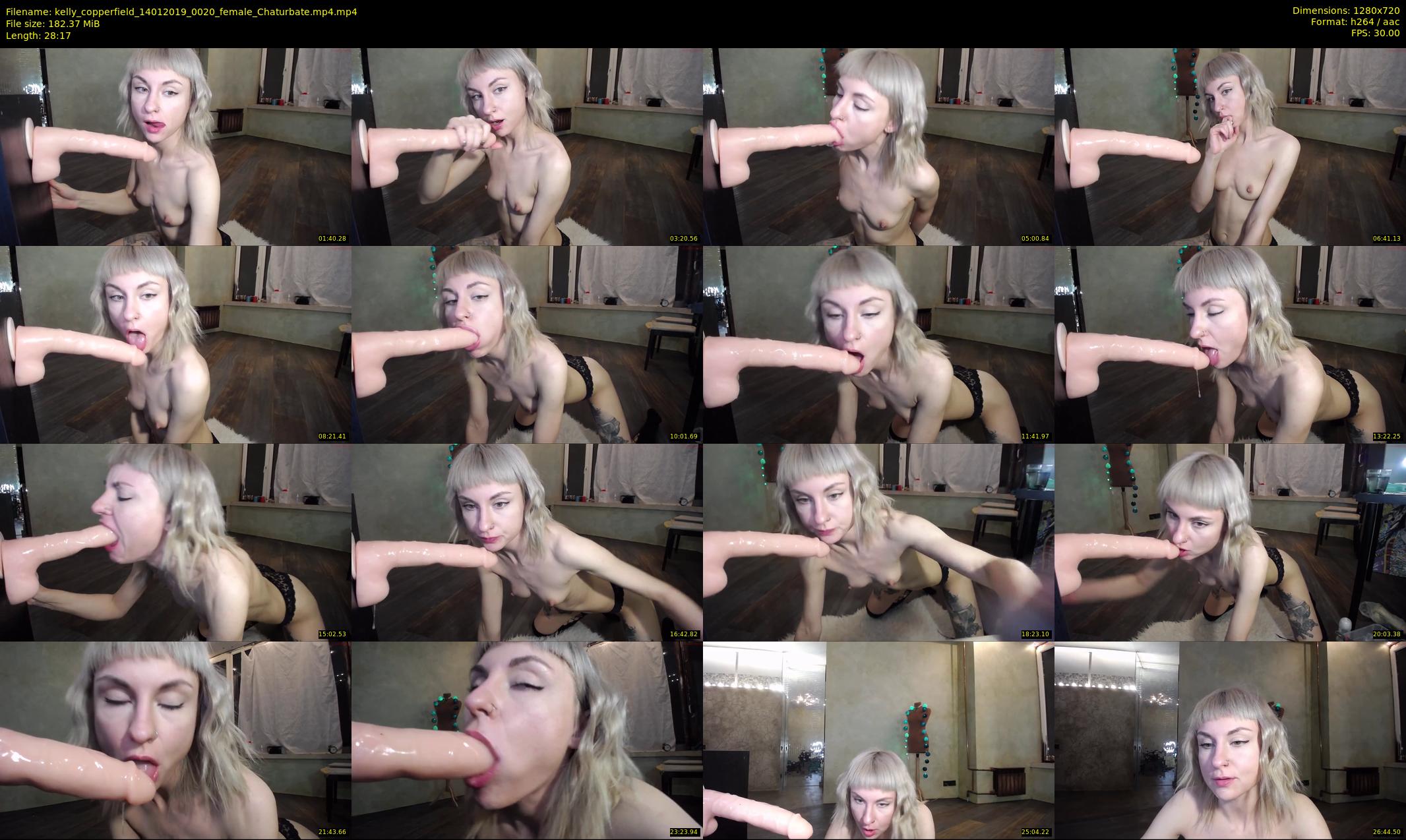 kelly_copperfield — 29 minute Chaturbate female cam show recording, 720p, Jan 14, 2019