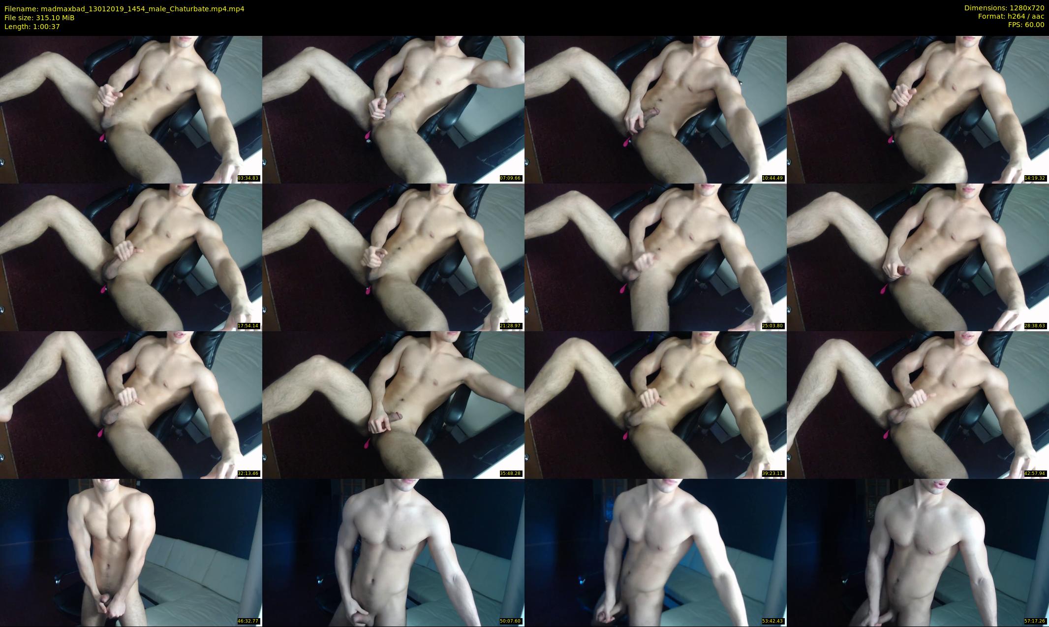 madmaxbad — 61 minute Chaturbate male cam show recording, 720p, Jan 13, 2019
