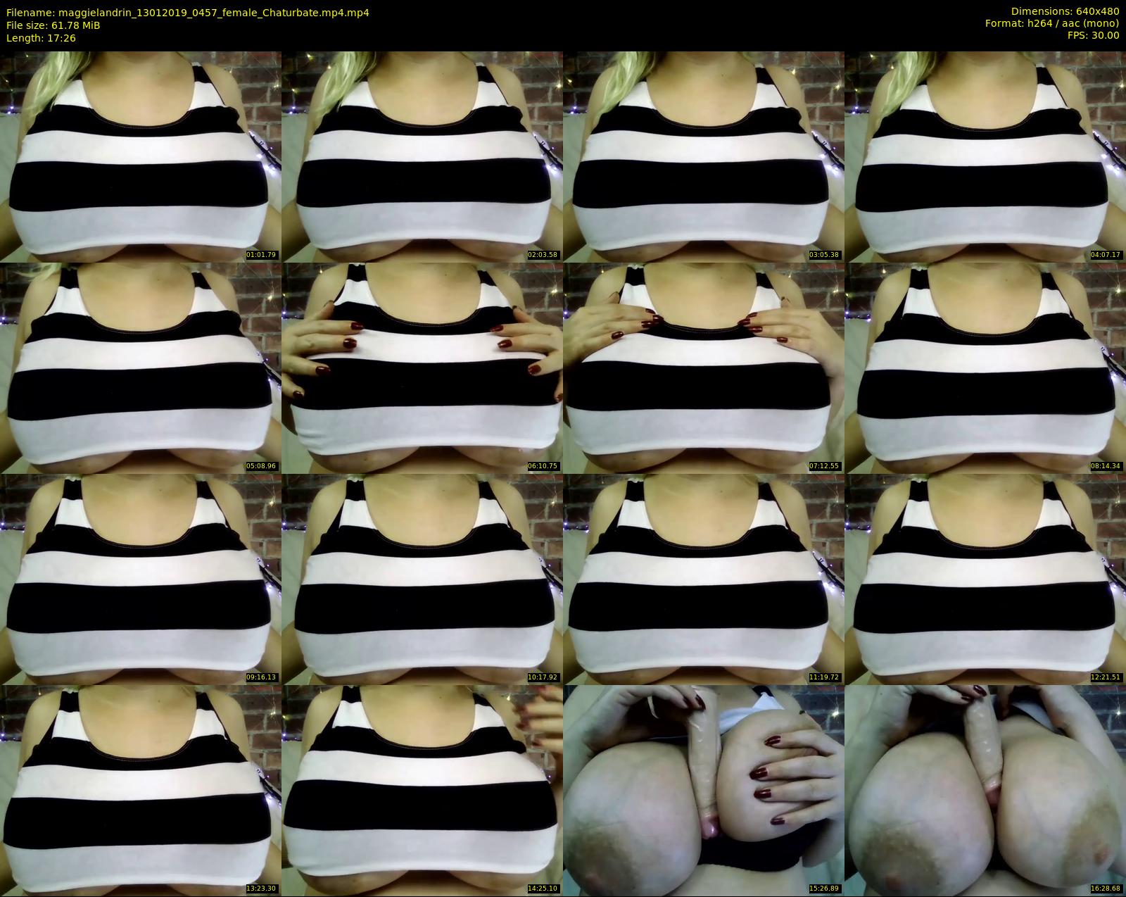 maggielandrin — 18 minute Chaturbate female cam show recording, 480p, Jan 13, 2019