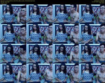 paolaanddaniel — 5 minute Chaturbate couple cam show recording, 480p, Jan 13, 2019