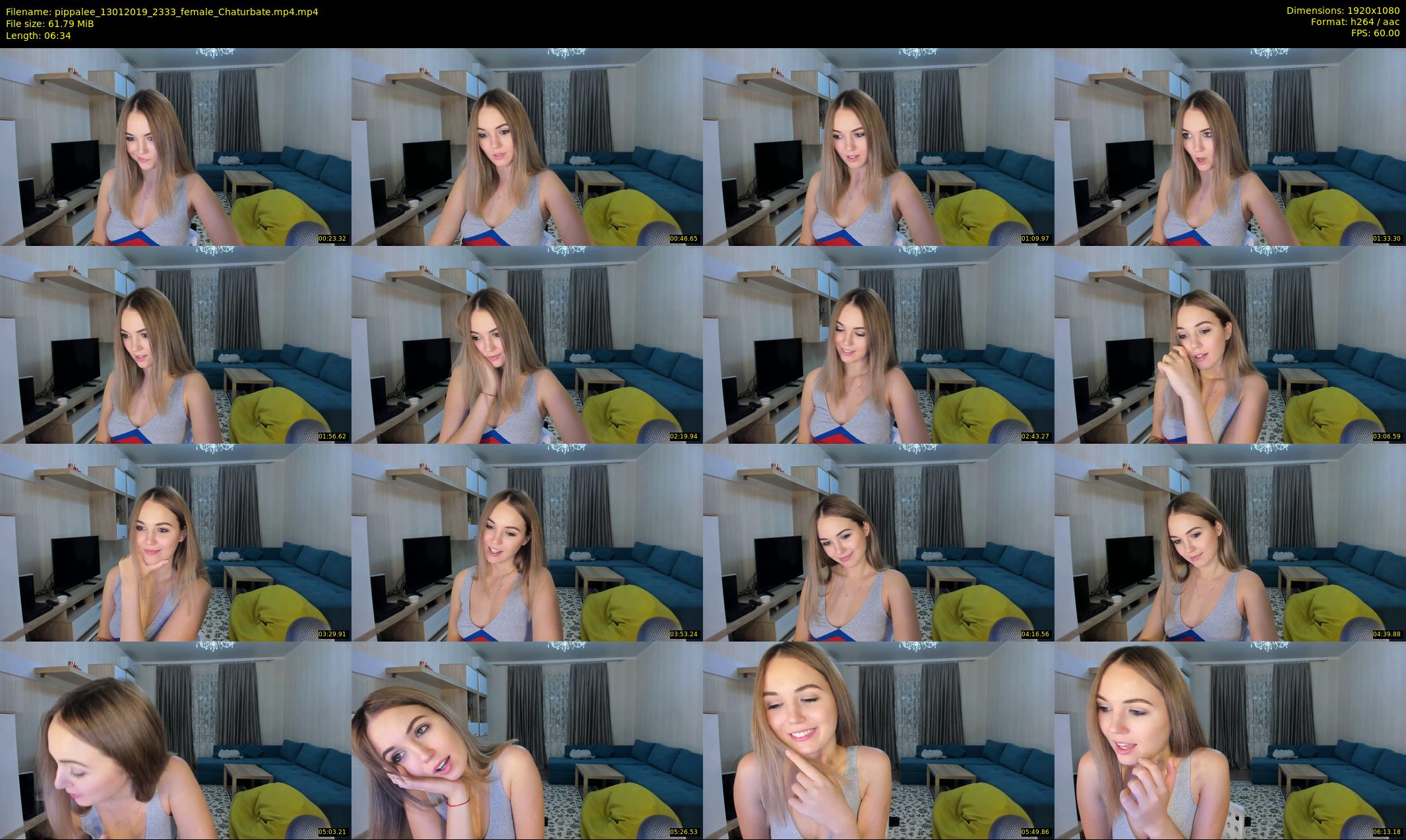 pippalee — 7 minute Chaturbate female cam show recording, 1080p, Jan 13, 2019