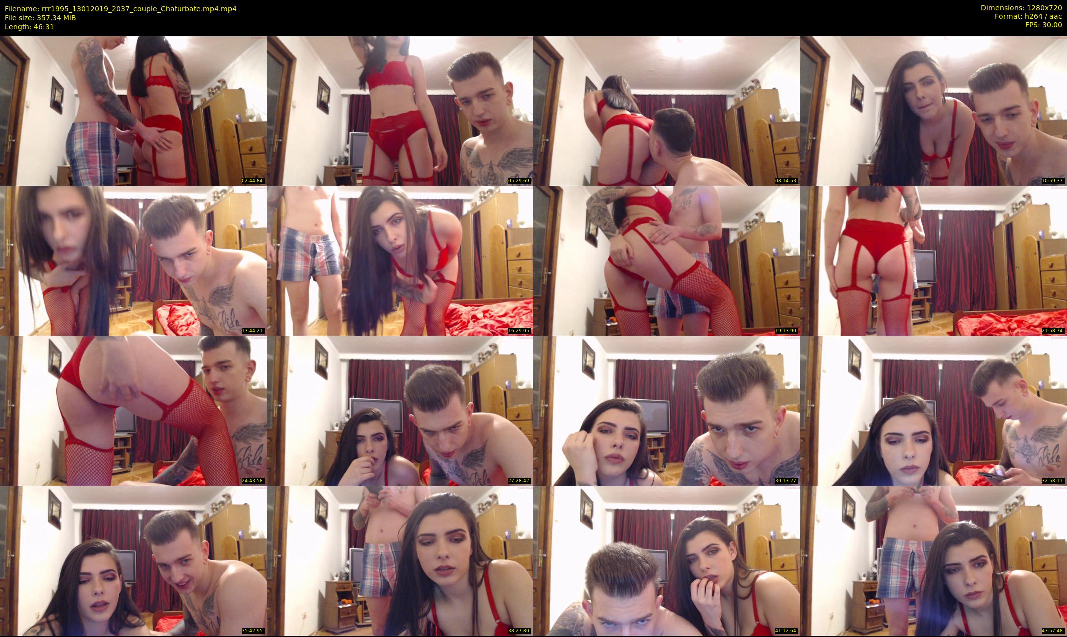 rrr1995 — 47 minute Chaturbate couple cam show recording, 720p, Jan 13, 2019