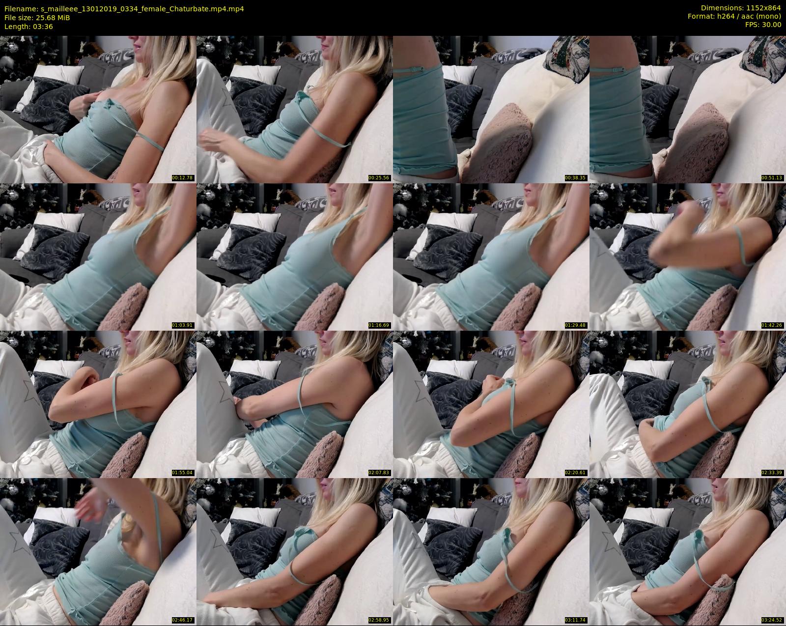 s_mailleee — 4 minute Chaturbate female cam show recording, 720p, Jan 13, 2019