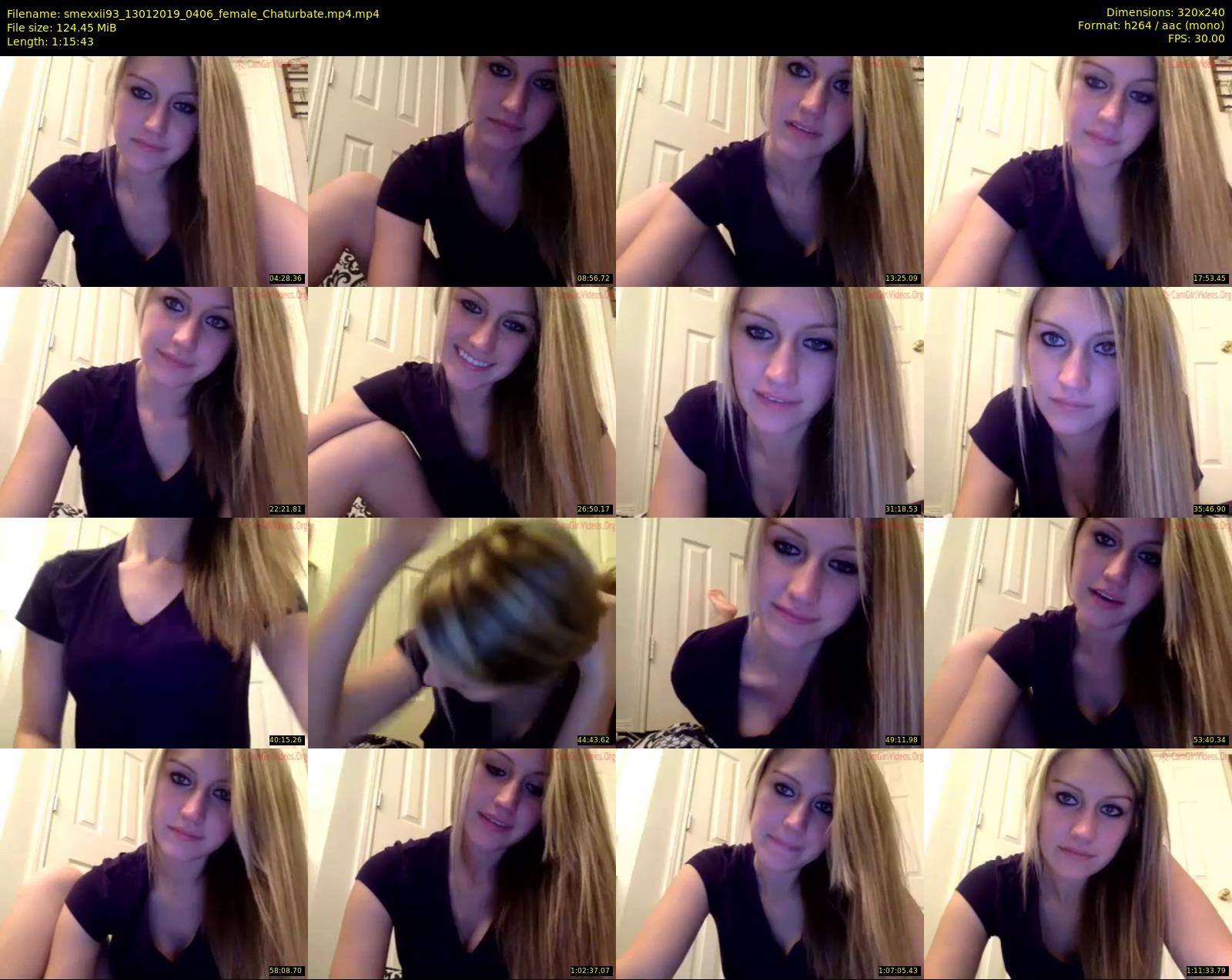 smexxii93 — 76 minute Chaturbate female cam show recording, SD, Jan 13, 2019