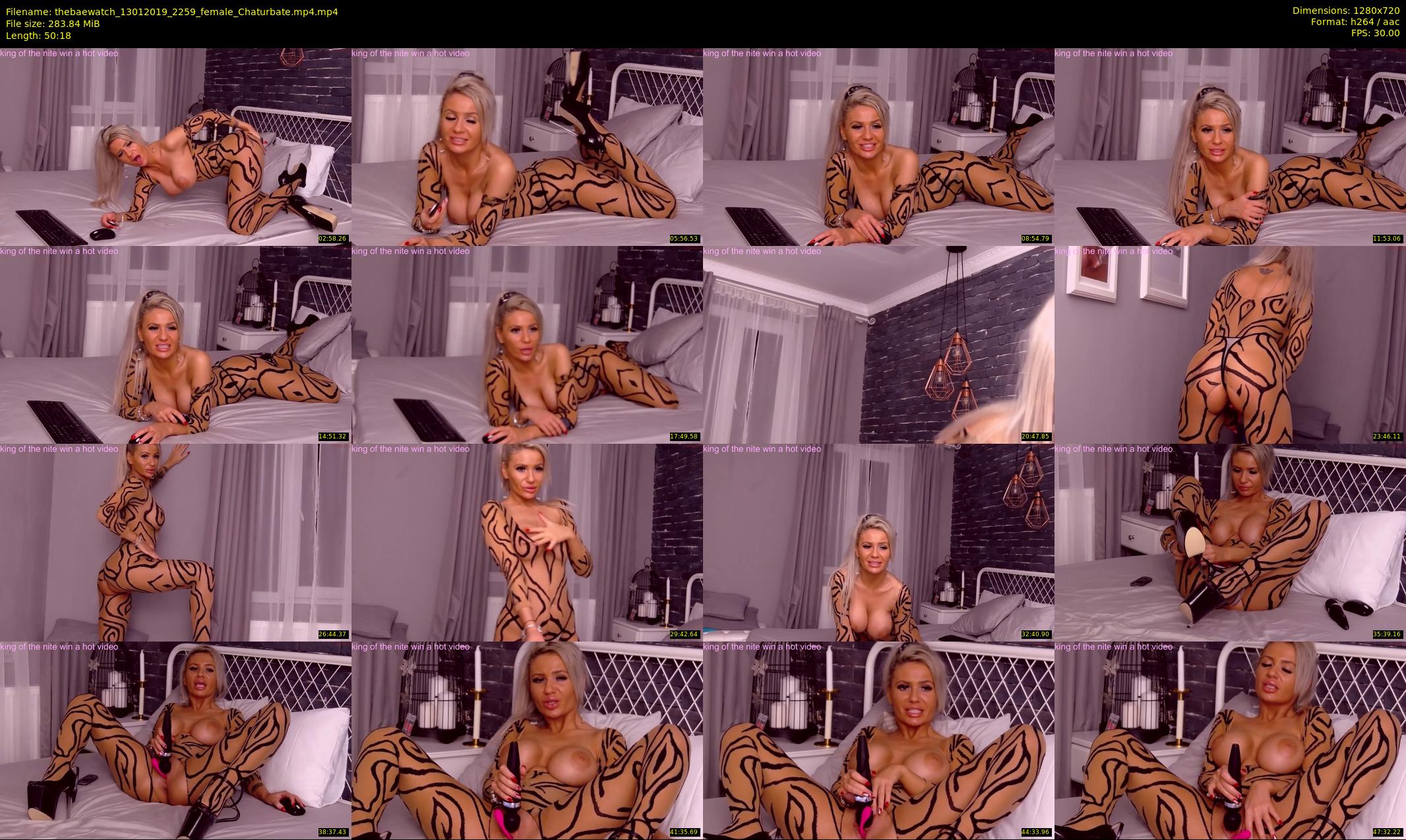 thebaewatch — 51 minute Chaturbate female cam show recording, 720p, Jan 13, 2019