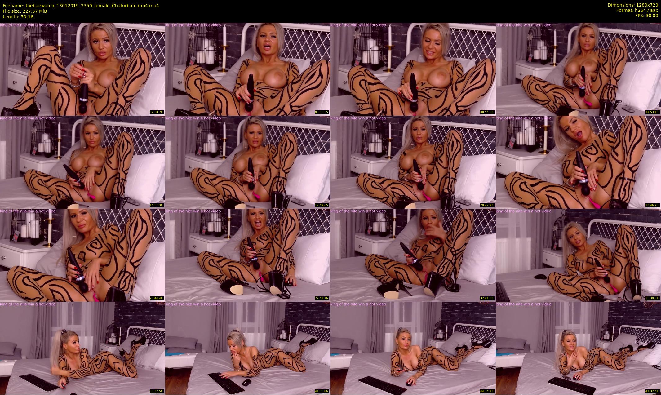 thebaewatch — 51 minute Chaturbate female cam show recording, 720p, Jan 13, 2019