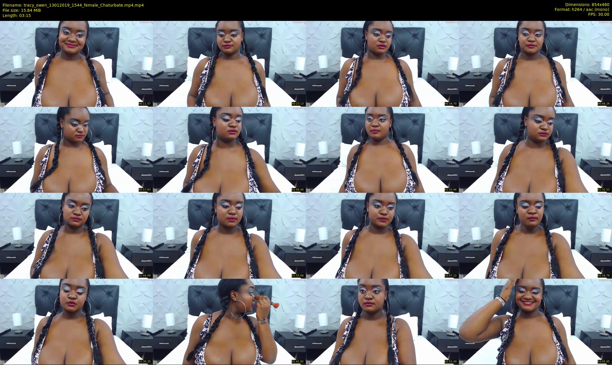 tracy_owen — 4 minute Chaturbate female cam show recording, 480p, Jan 13, 2019