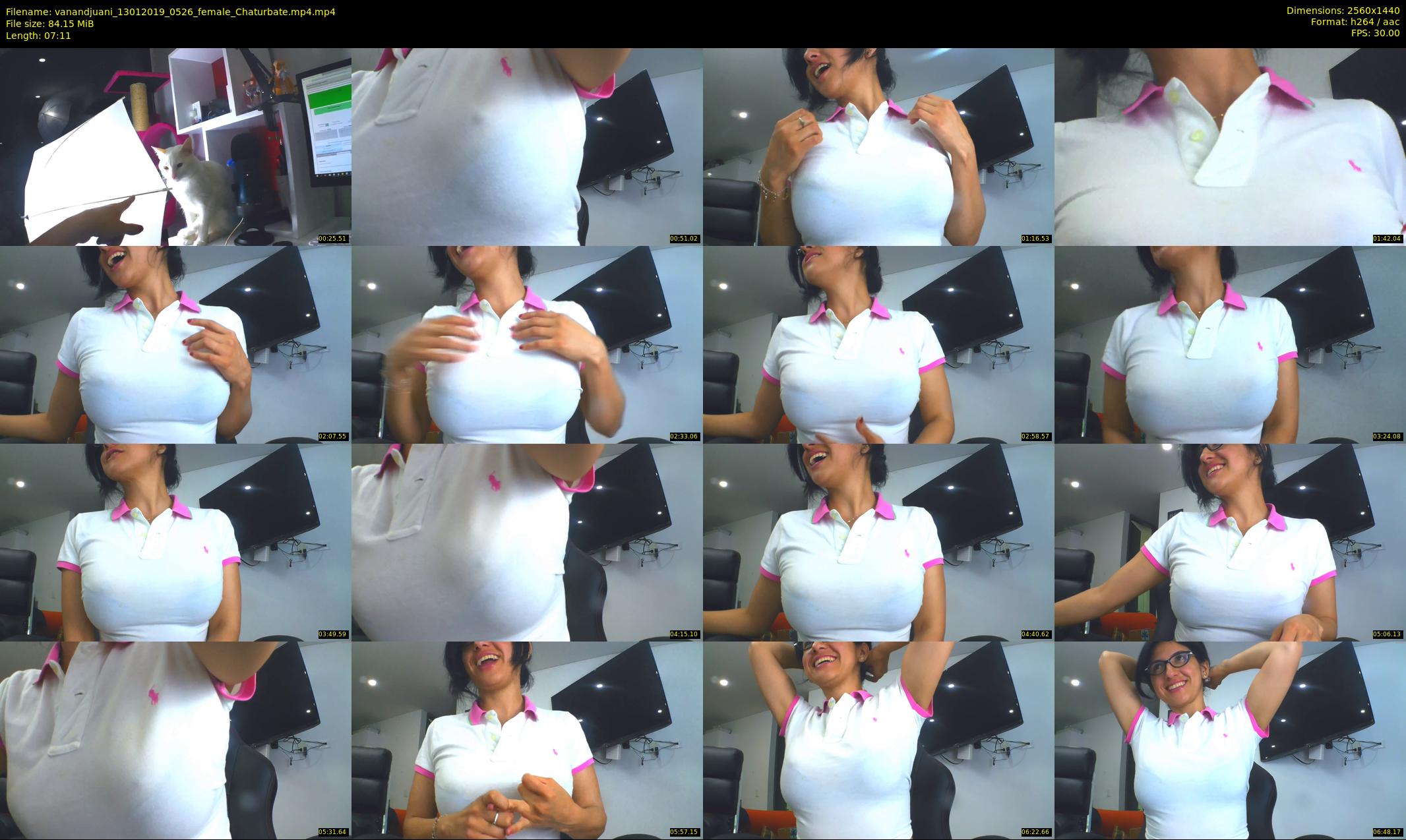 vanandjuani — 8 minute Chaturbate female cam show recording, 1080p, Jan 13, 2019