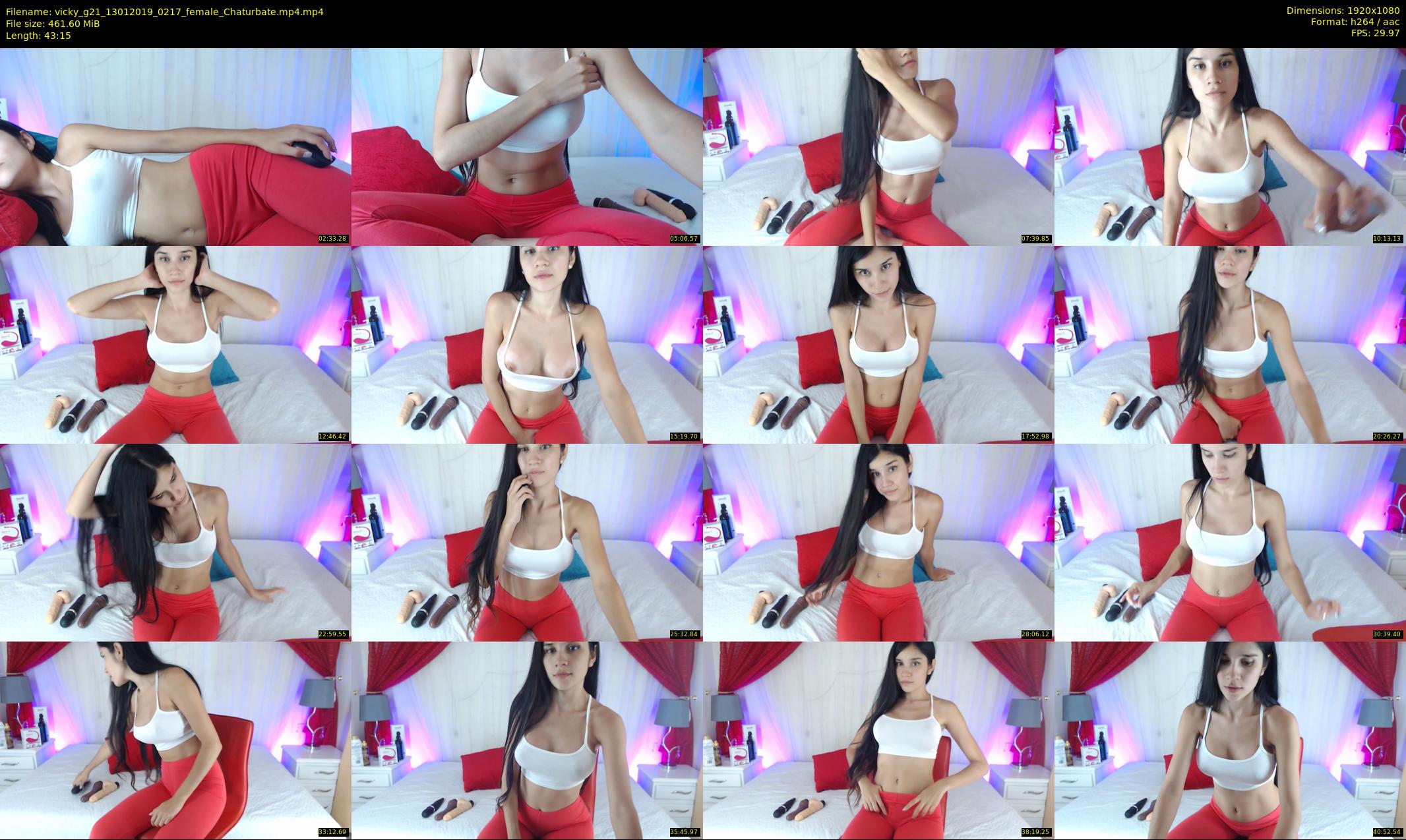 vicky_g21 — 44 minute Chaturbate female cam show recording, 1080p, Jan 13, 2019