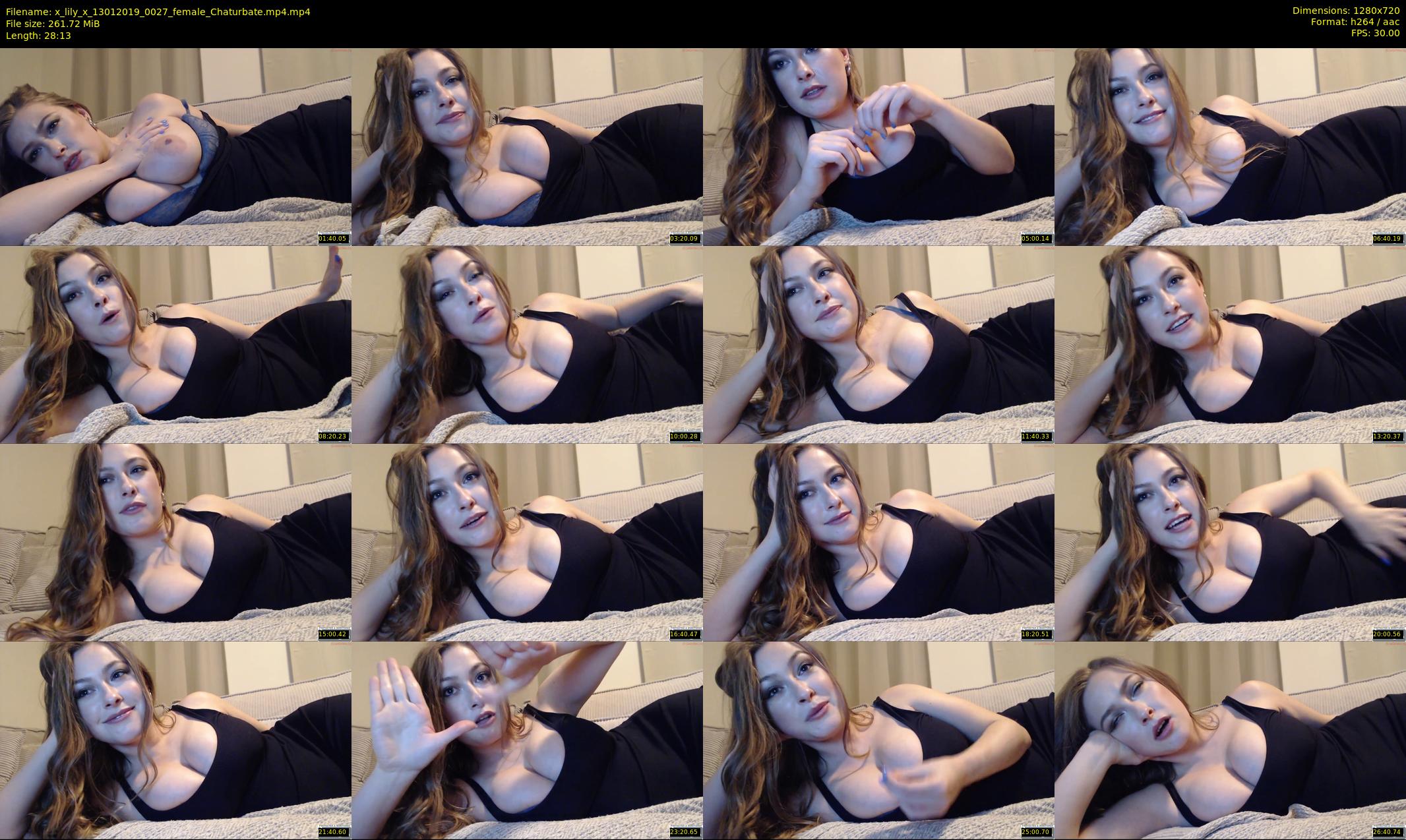 x_lily_x — 29 minute Chaturbate female cam show recording, 720p, Jan 13, 2019
