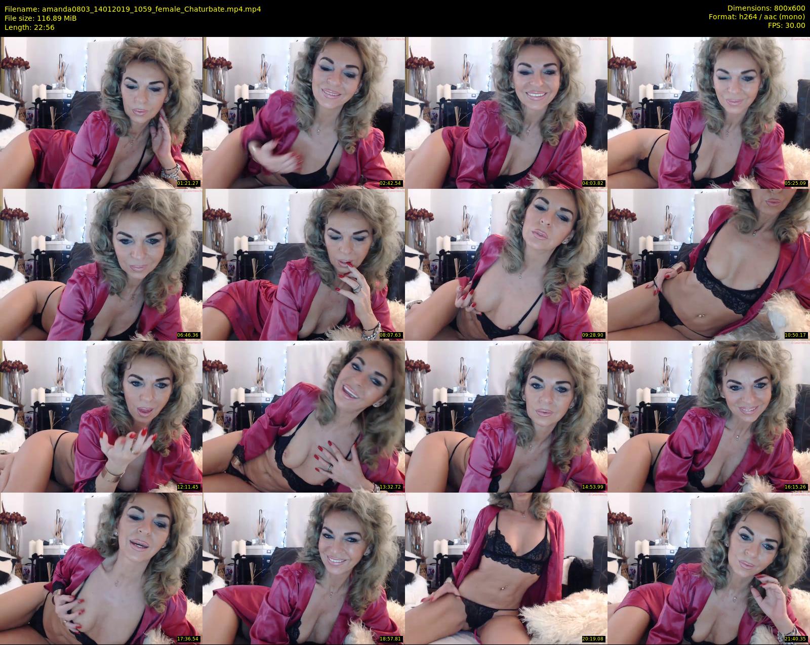 amanda0803 — 23 minute Chaturbate female cam show recording, 480p, Jan 14, 2019