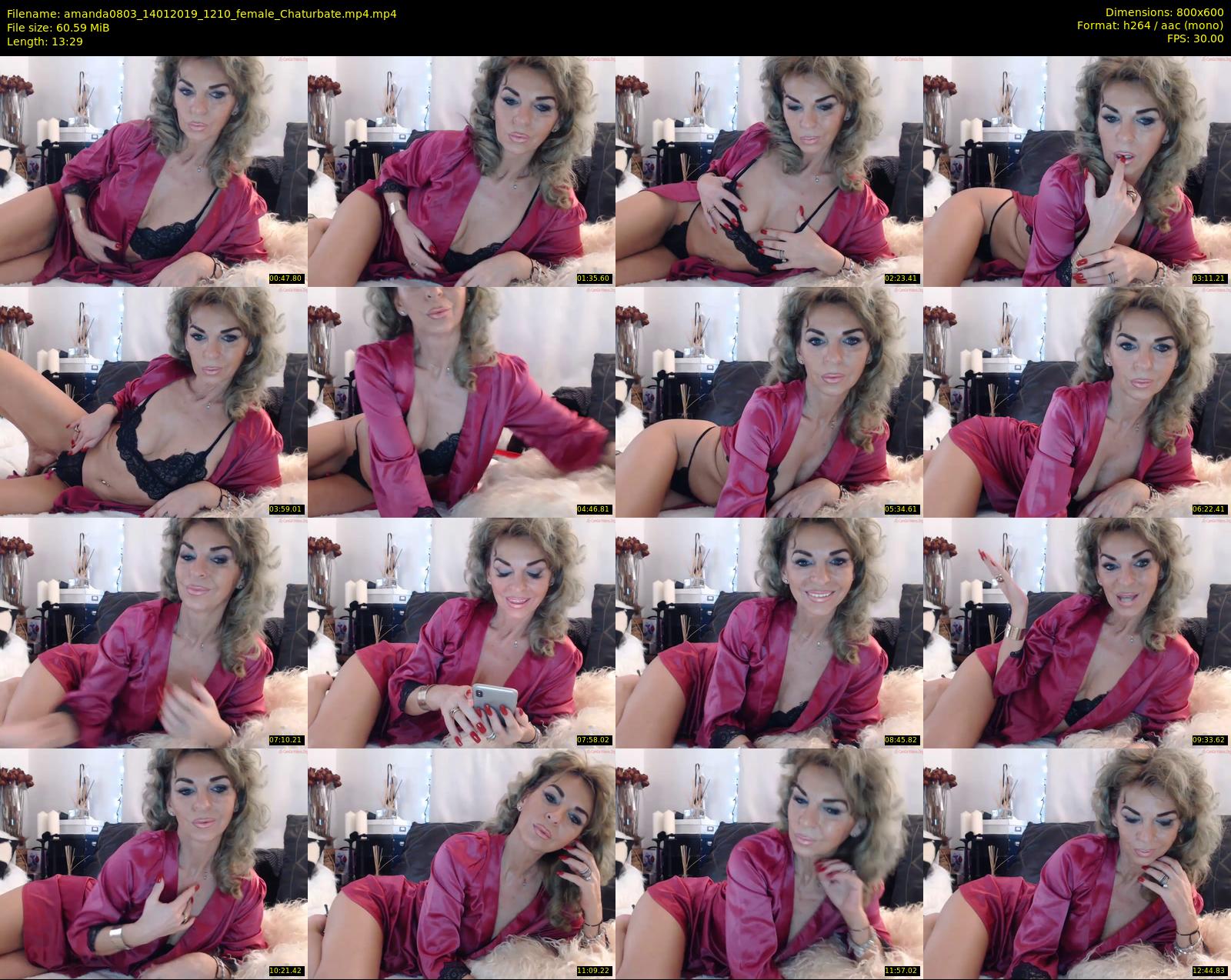 amanda0803 — 14 minute Chaturbate female cam show recording, 480p, Jan 14, 2019