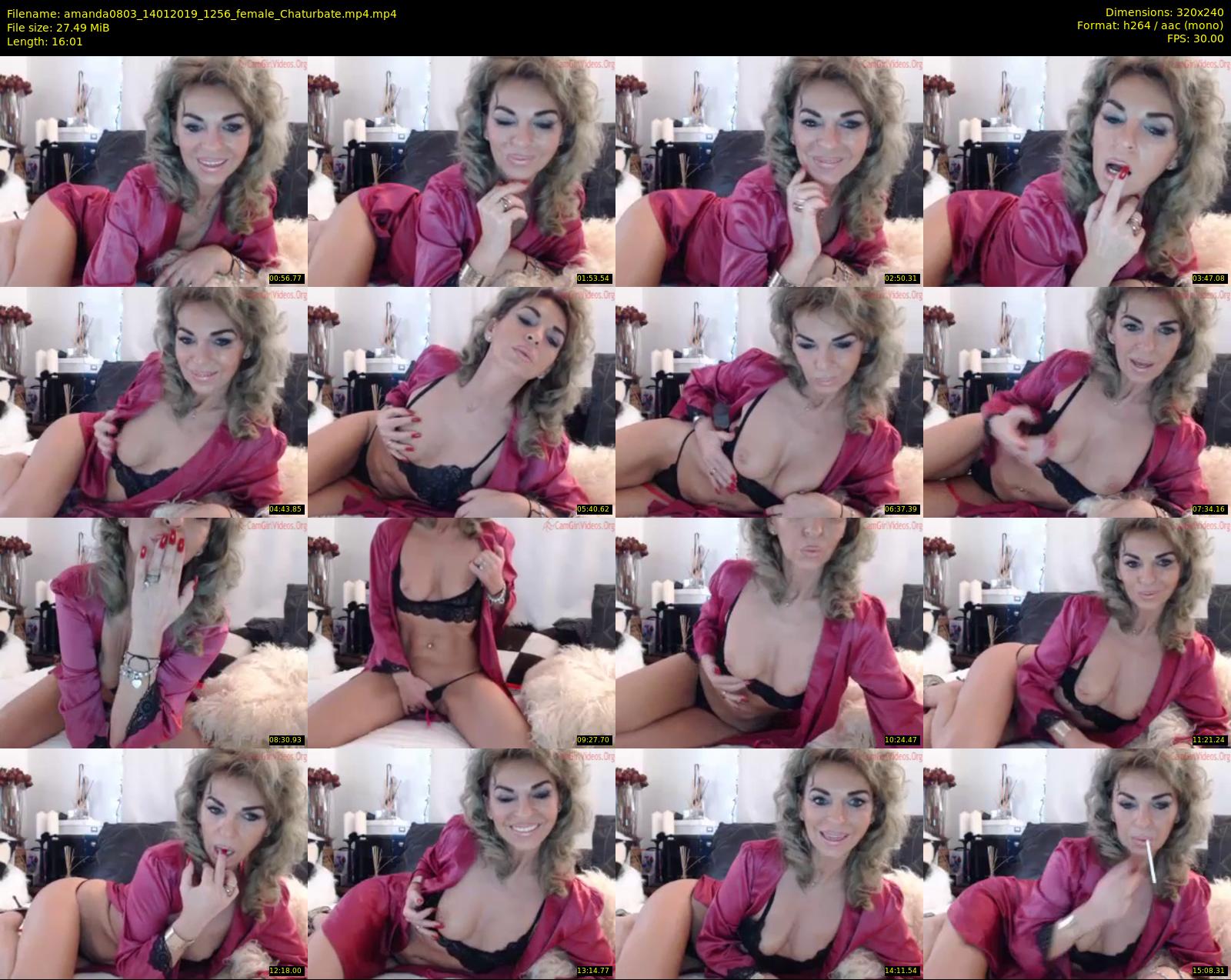 amanda0803 — 17 minute Chaturbate female cam show recording, SD, Jan 14, 2019