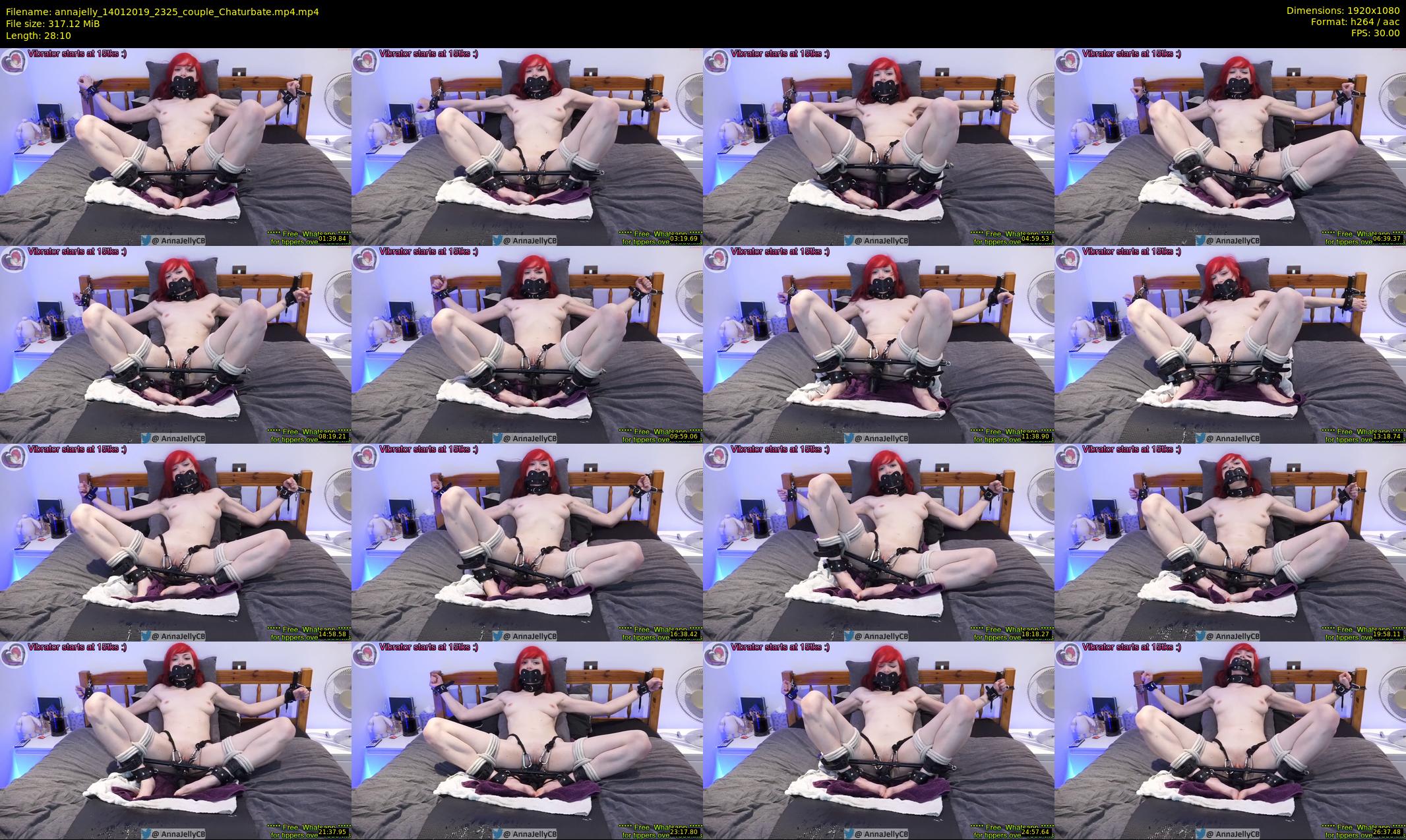 annajelly — 29 minute Chaturbate couple cam show recording, 1080p, Jan 14, 2019