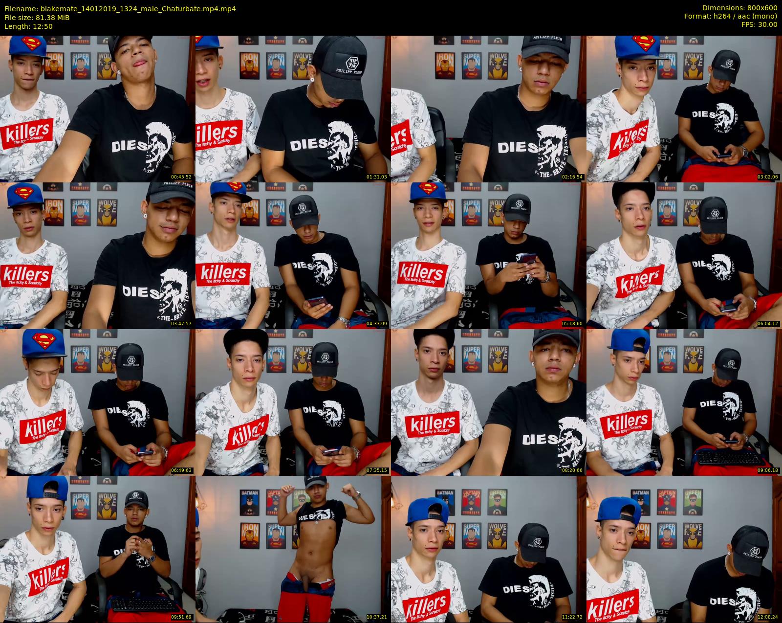 blakemate — 13 minute Chaturbate male cam show recording, 480p, Jan 14, 2019
