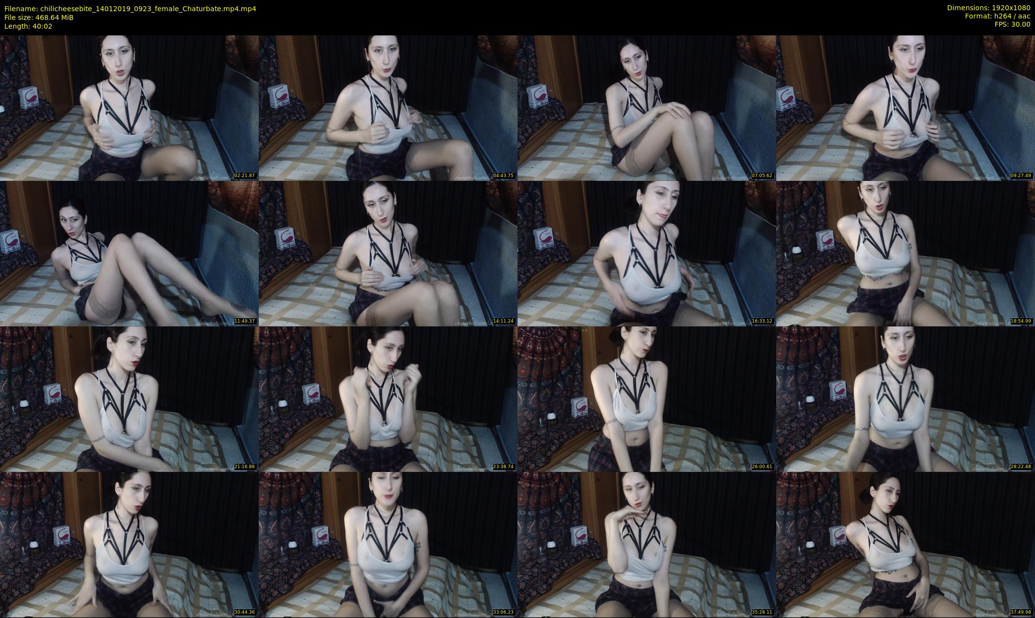 chilicheesebite — 41 minute Chaturbate female cam show recording, 1080p, Jan 14, 2019