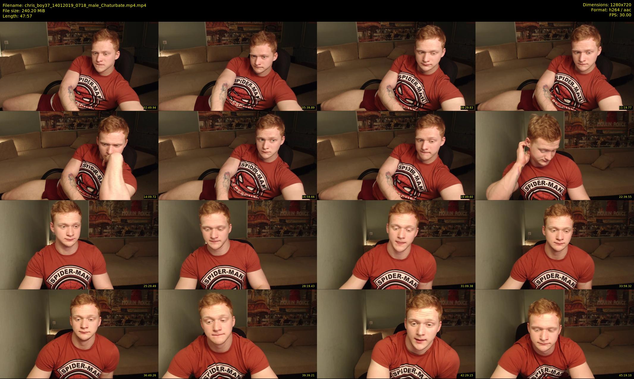 chris_boy37 — 48 minute Chaturbate male cam show recording, 720p, Jan 14, 2019