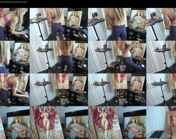 cutiepainter — 47 minute Chaturbate female cam show recording, 480p, Jan 14, 2019