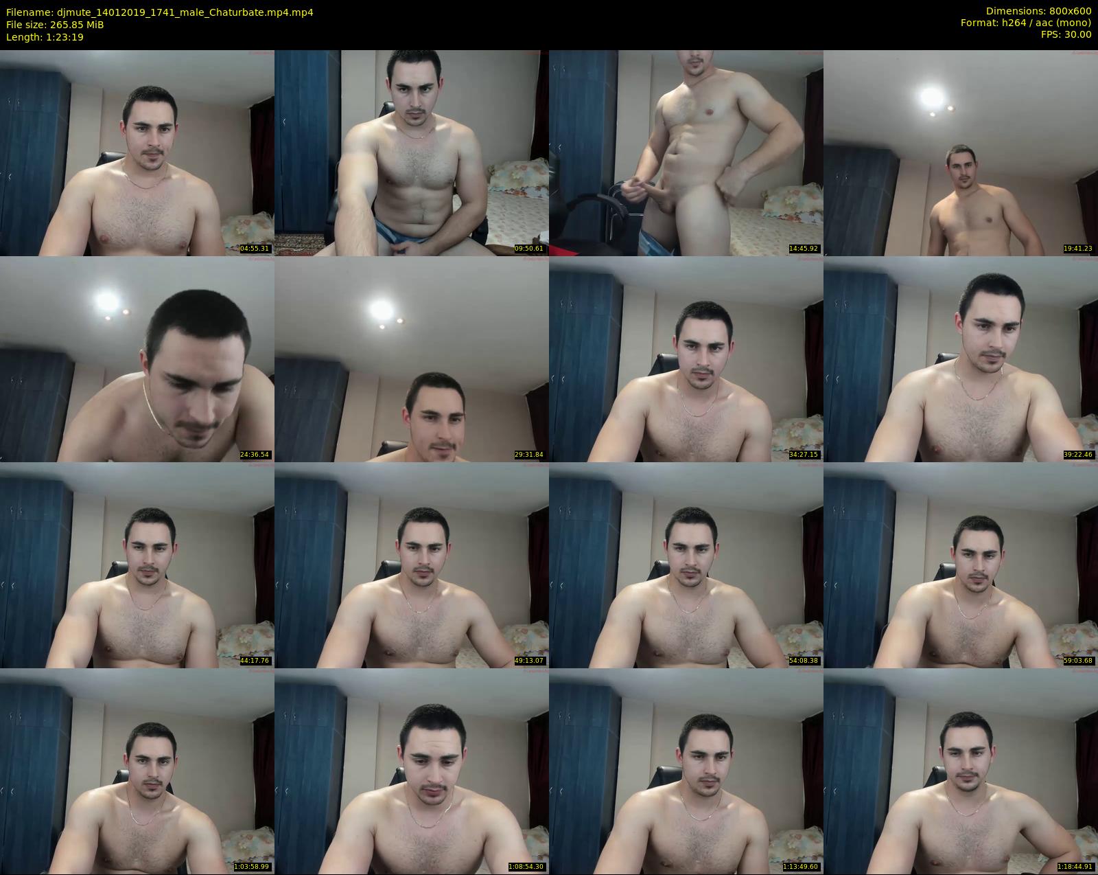 djmute — 84 minute Chaturbate male cam show recording, 480p, Jan 14, 2019