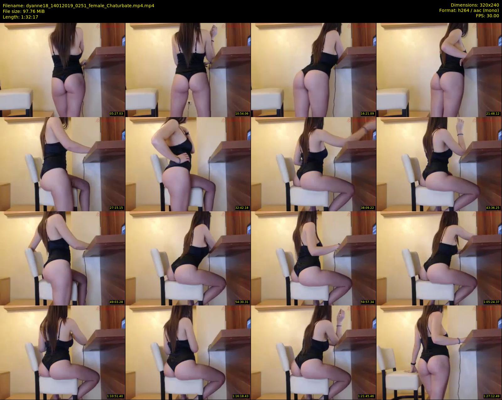dyanne18 — 93 minute Chaturbate female cam show recording, SD, Jan 14, 2019