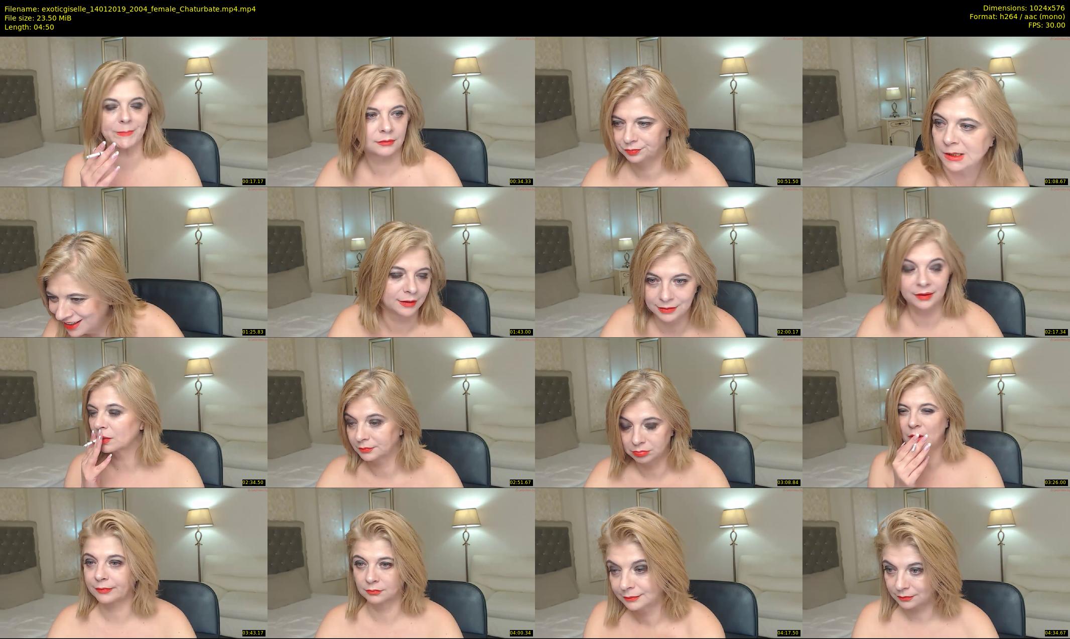 exoticgiselle — 5 minute Chaturbate female cam show recording, 480p, Jan 14, 2019