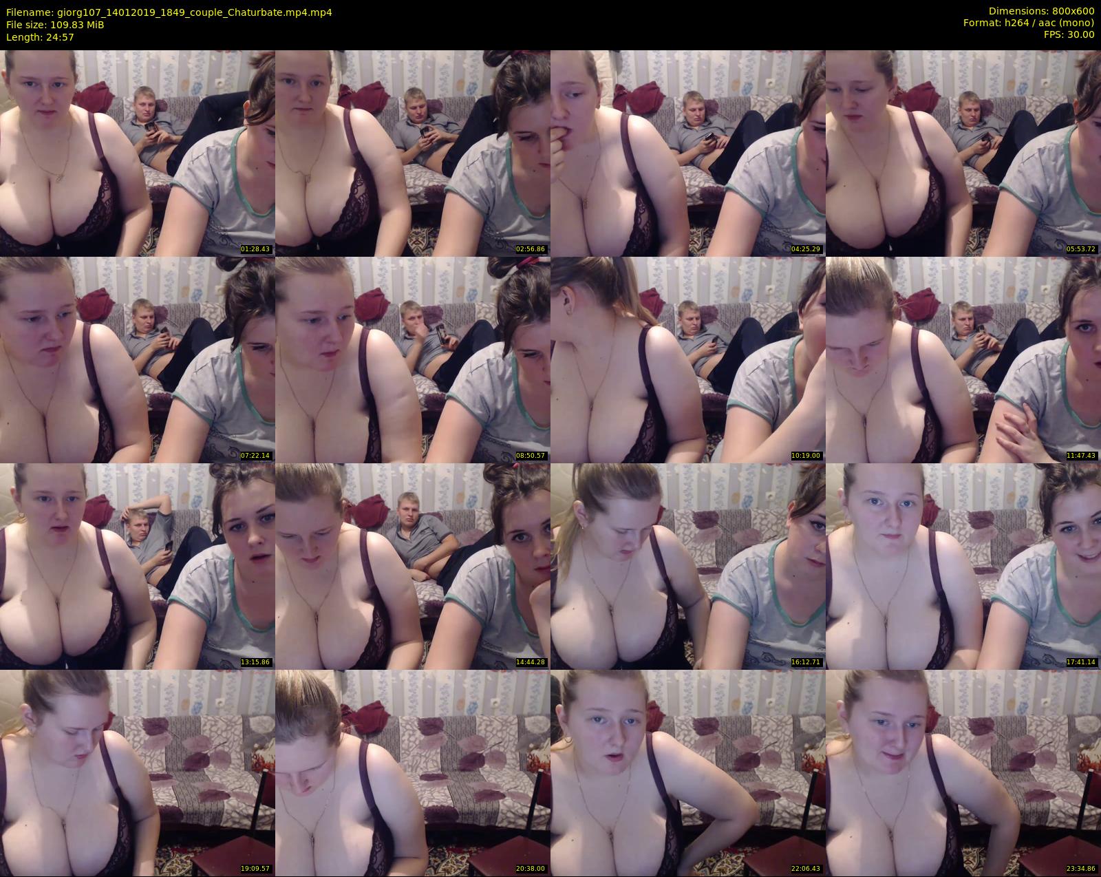 giorg107 — 25 minute Chaturbate couple cam show recording, 480p, Jan 14, 2019