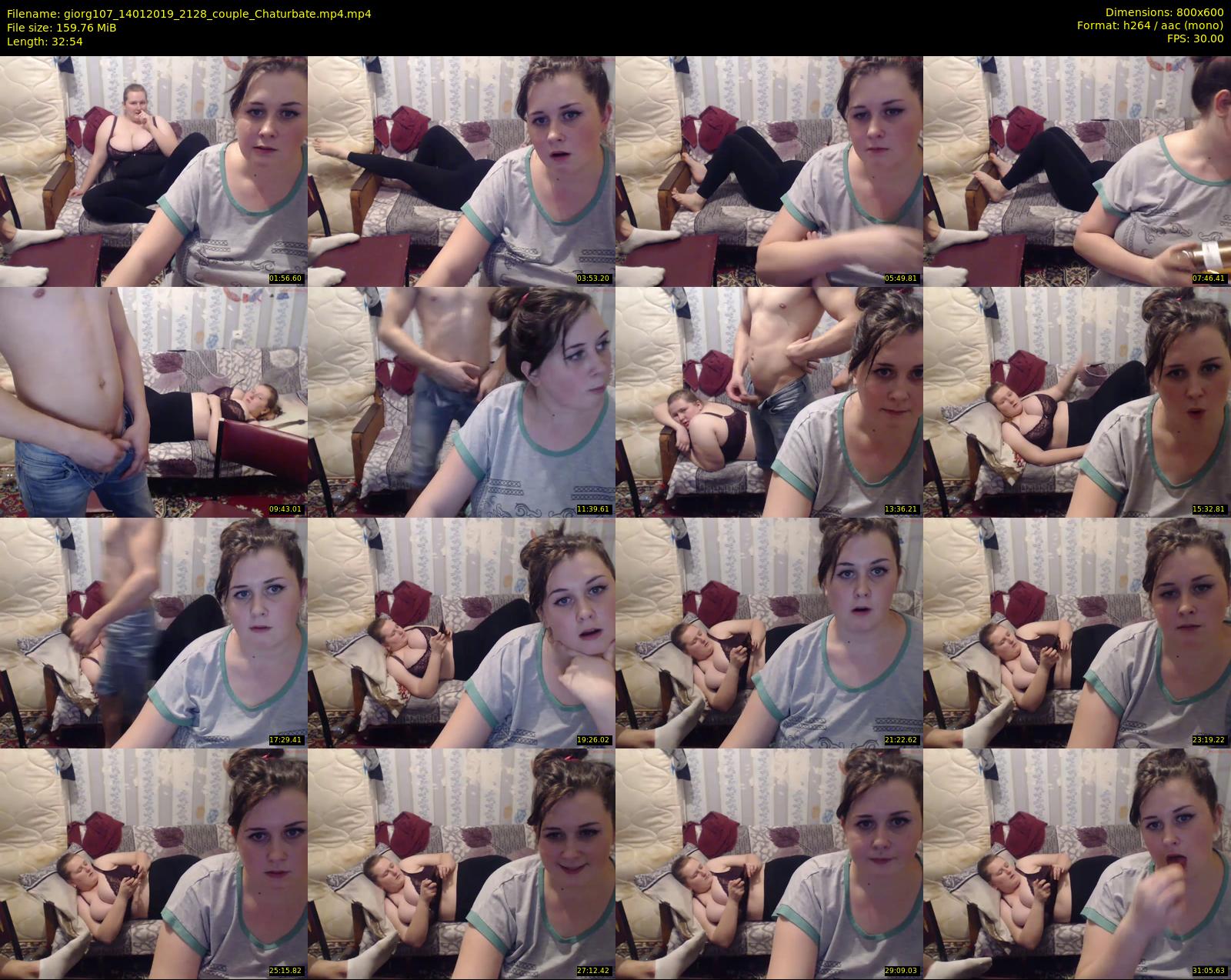 giorg107 — 33 minute Chaturbate couple cam show recording, 480p, Jan 14, 2019