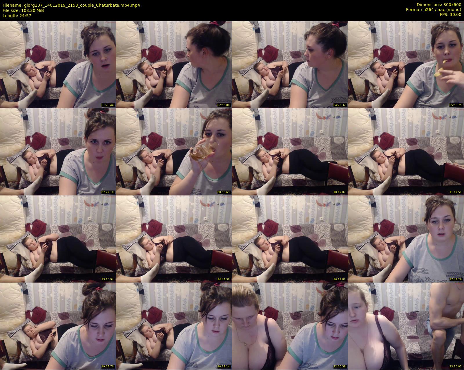 giorg107 — 25 minute Chaturbate couple cam show recording, 480p, Jan 14, 2019