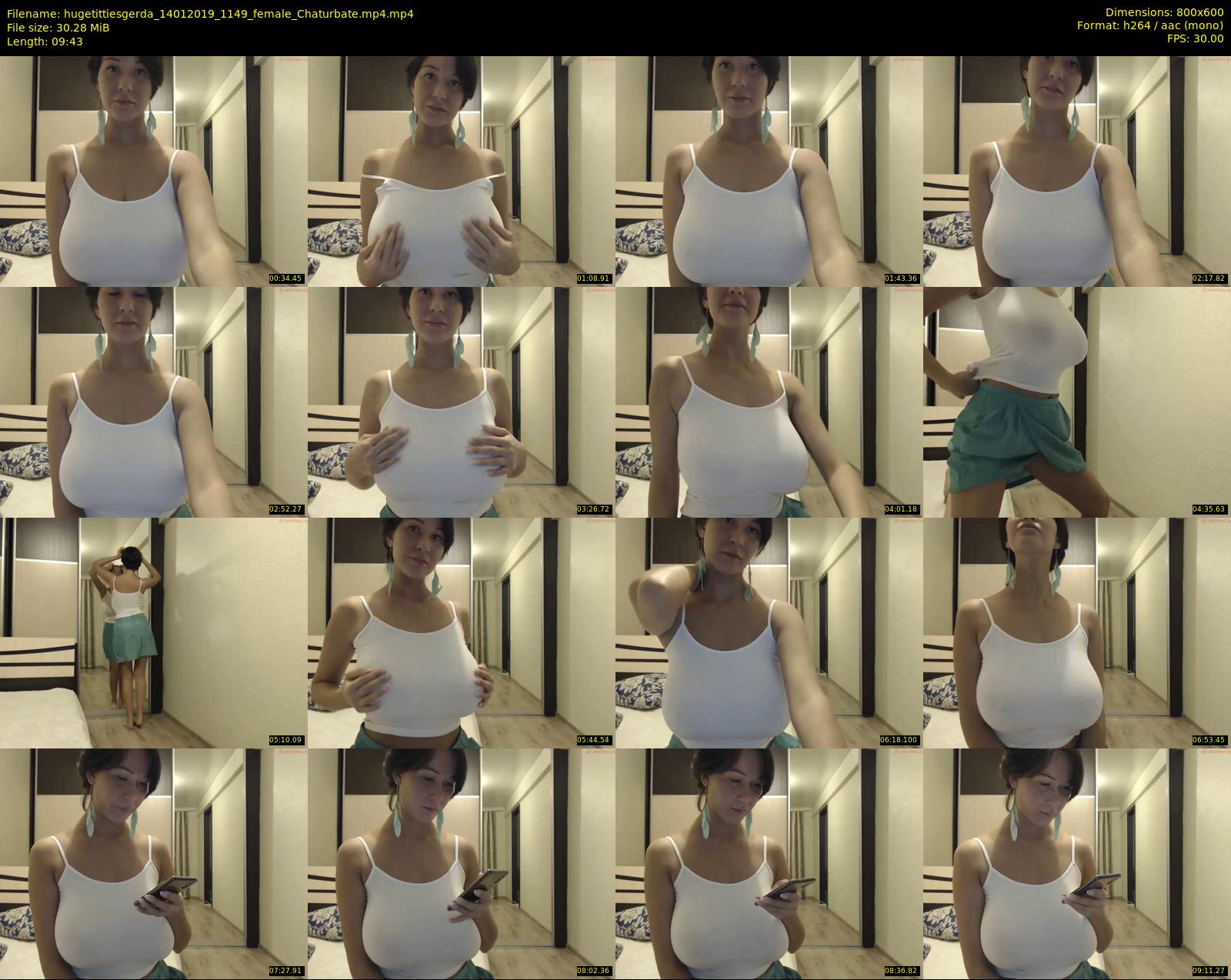 hugetittiesgerda — 10 minute Chaturbate female cam show recording, 480p, Jan 14, 2019
