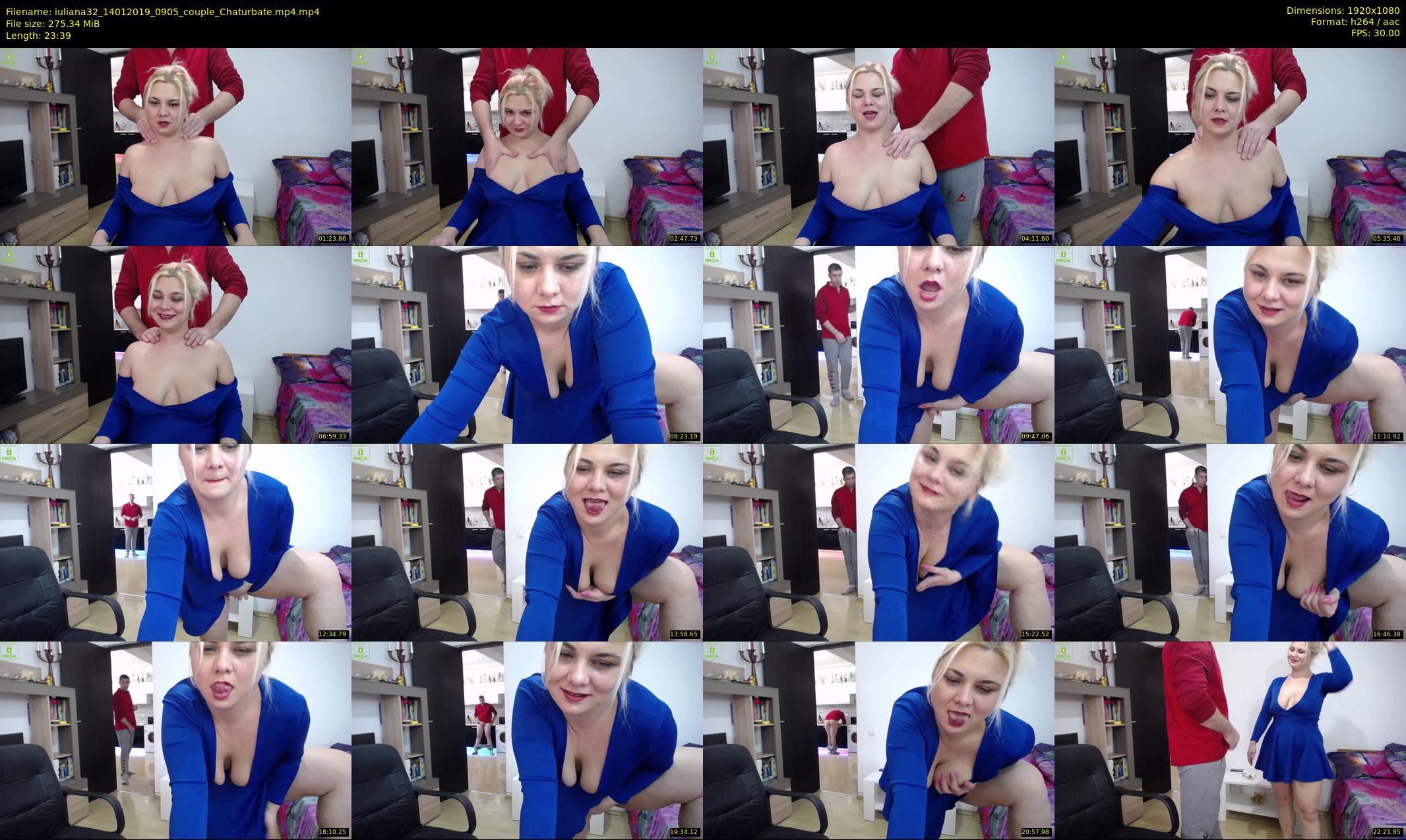 iuliana32 — 24 minute Chaturbate couple cam show recording, 1080p, Jan 14, 2019