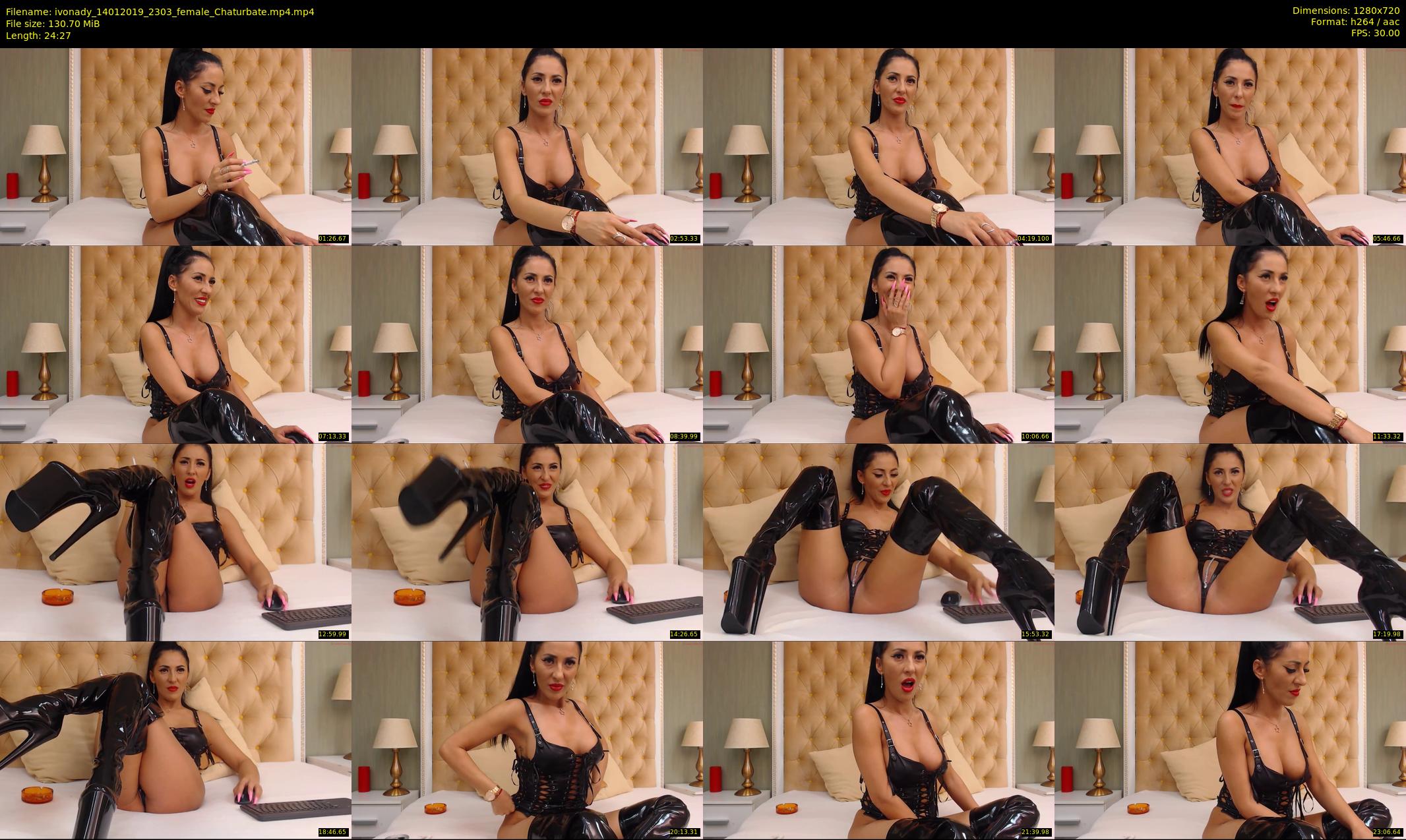 ivonady — 25 minute Chaturbate female cam show recording, 720p, Jan 14, 2019