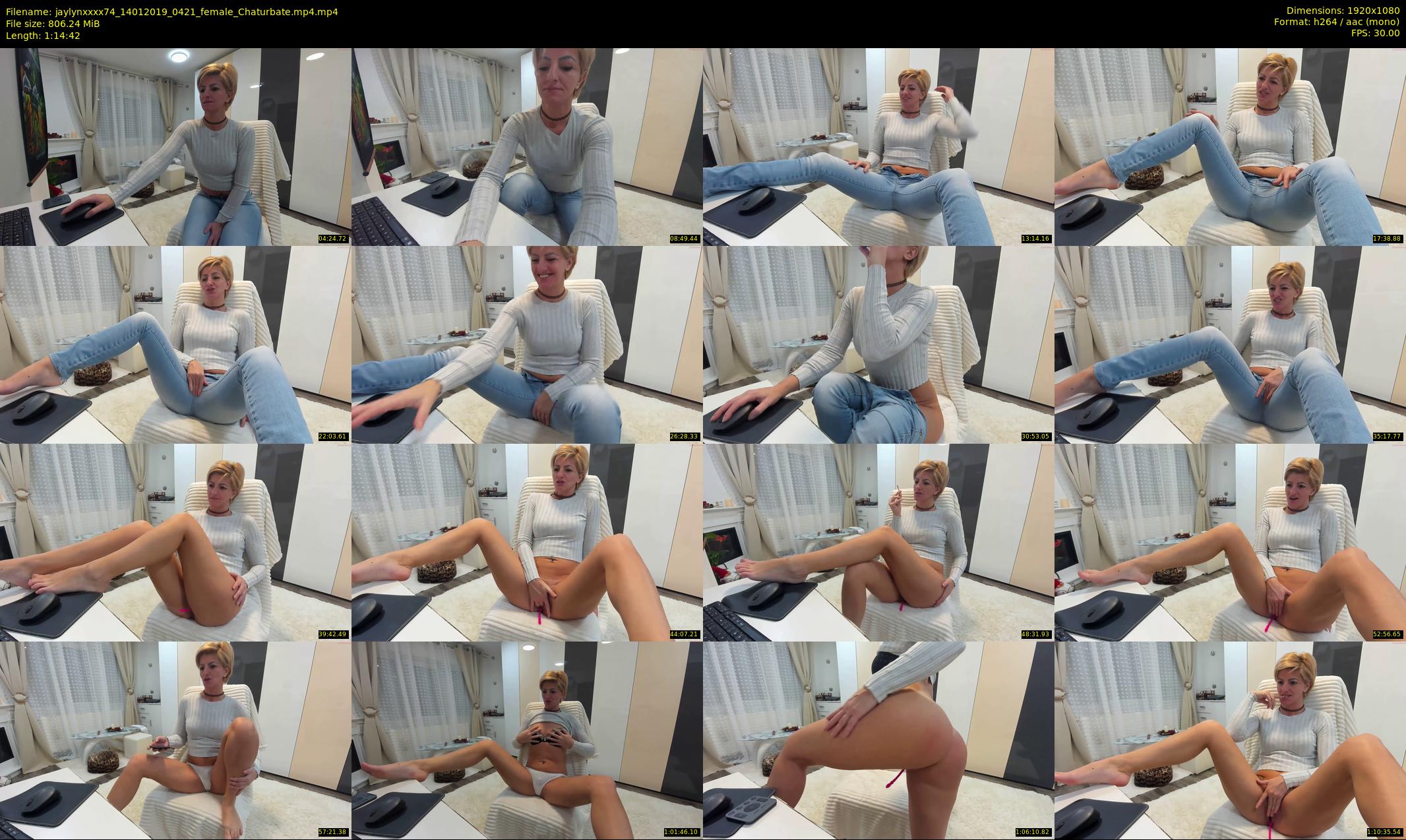 jaylynxxxx74 — 75 minute Chaturbate female cam show recording, 1080p, Jan 14, 2019