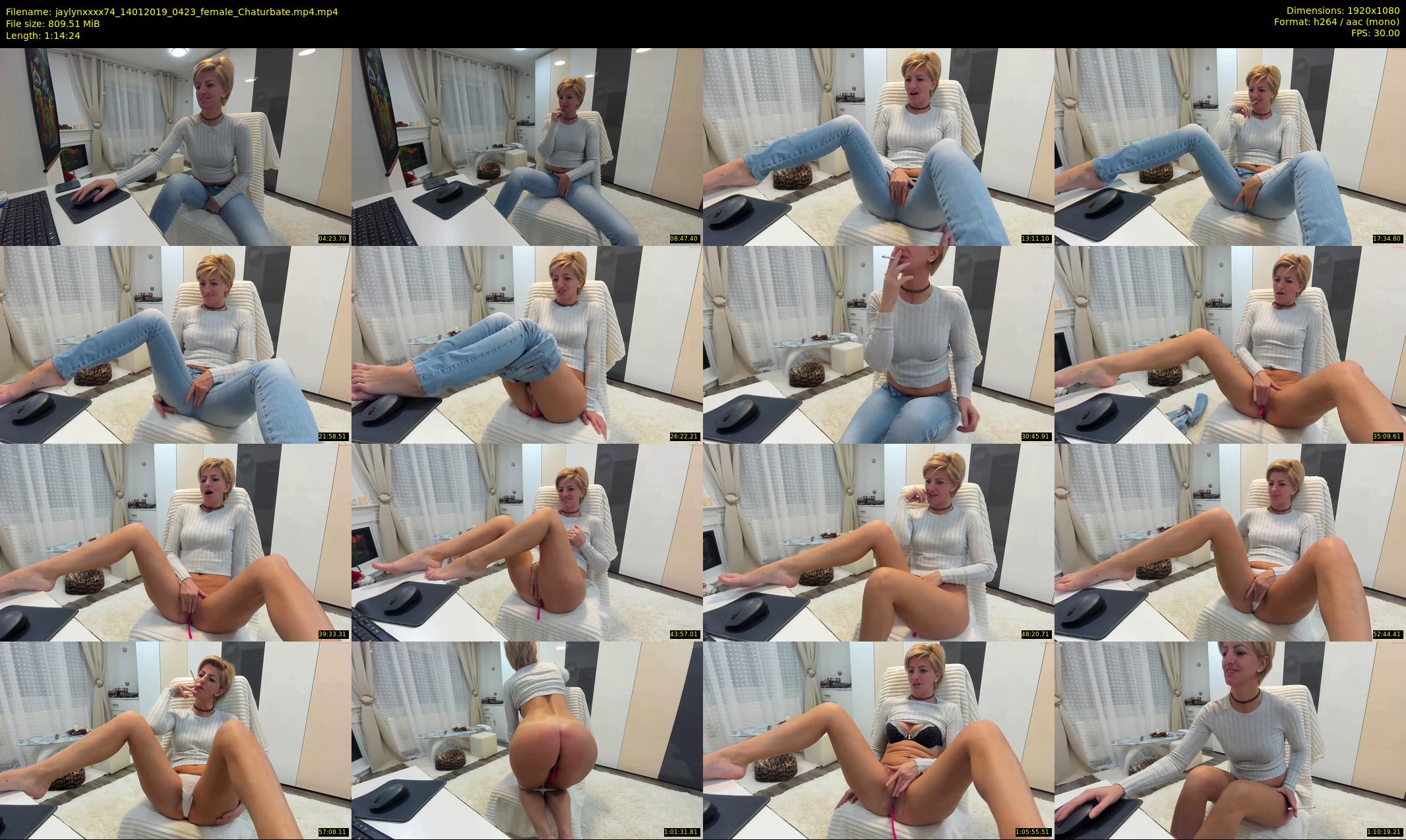 jaylynxxxx74 — 75 minute Chaturbate female cam show recording, 1080p, Jan 14, 2019