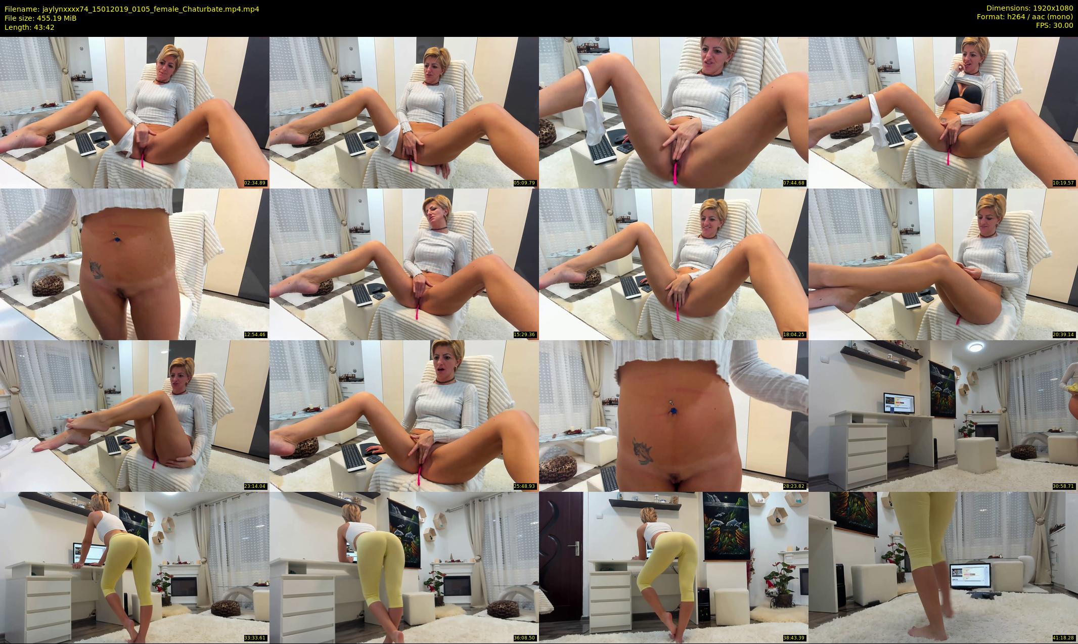 jaylynxxxx74 — 44 minute Chaturbate female cam show recording, 1080p, Jan 15, 2019