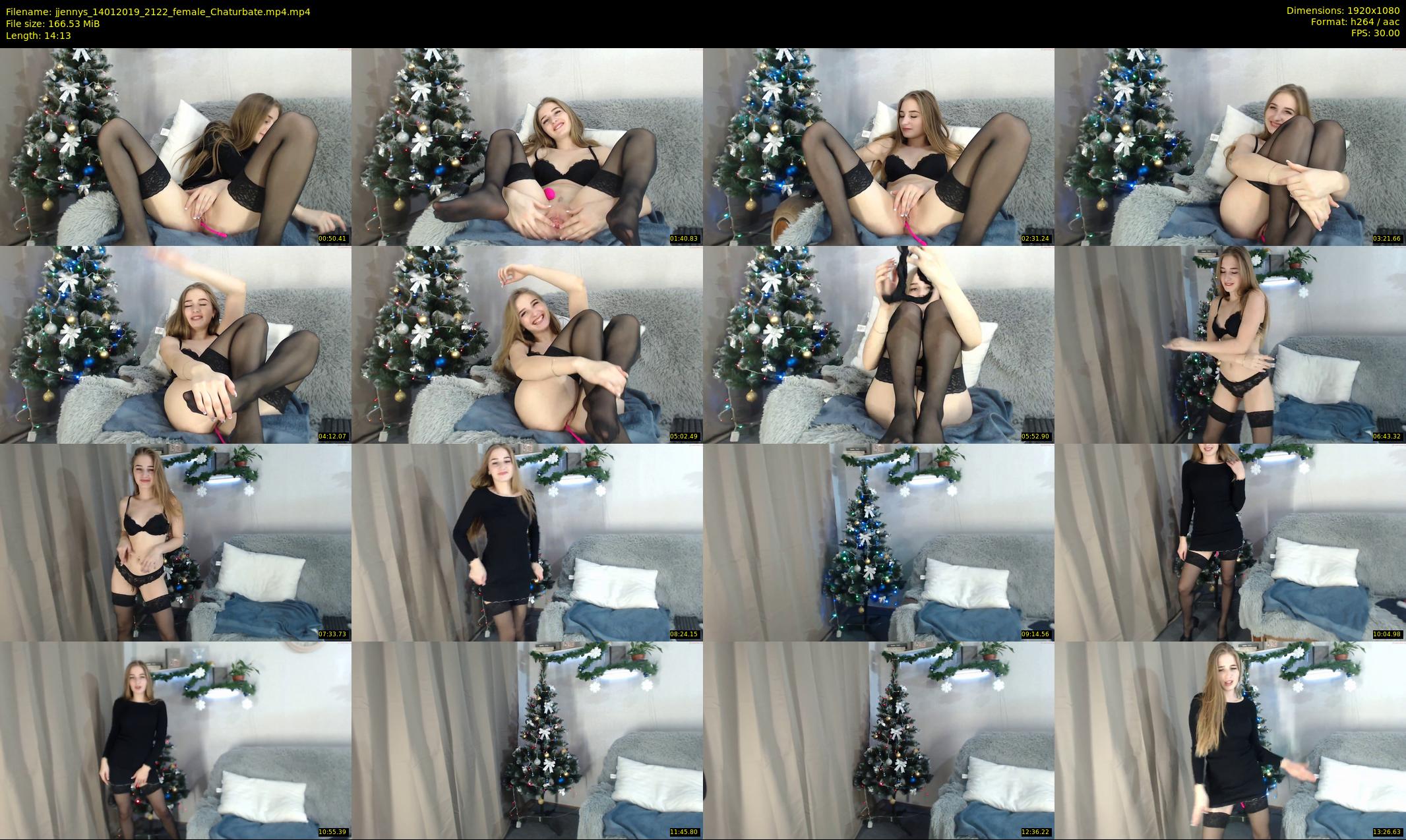 jjennys — 15 minute Chaturbate female cam show recording, 1080p, Jan 14, 2019