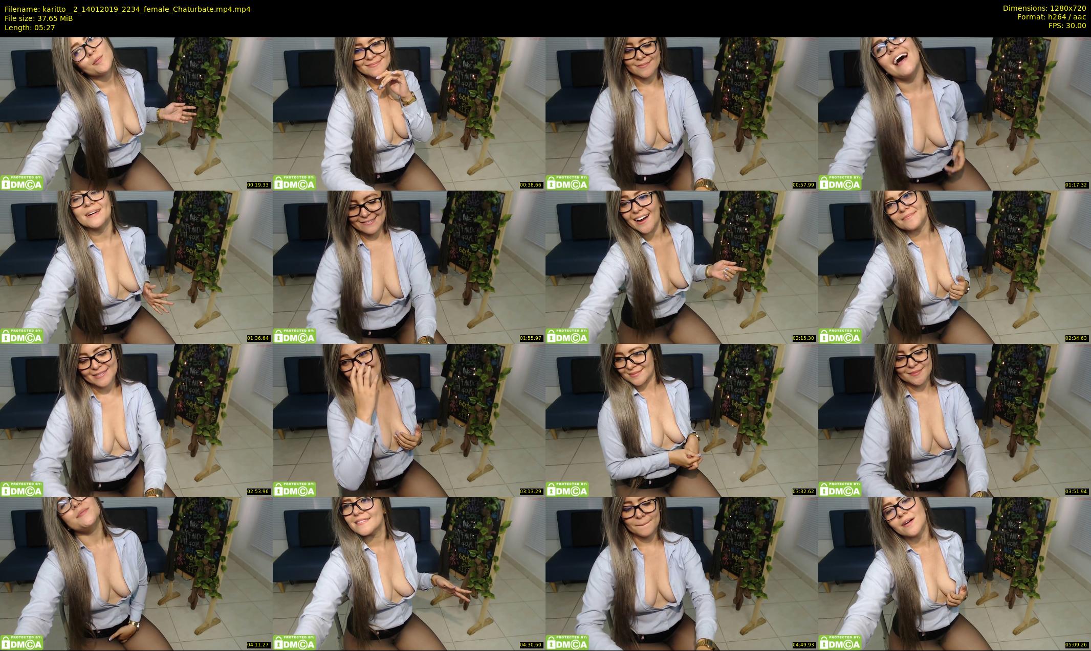 karitto__2 — 6 minute Chaturbate female cam show recording, 720p, Jan 14, 2019