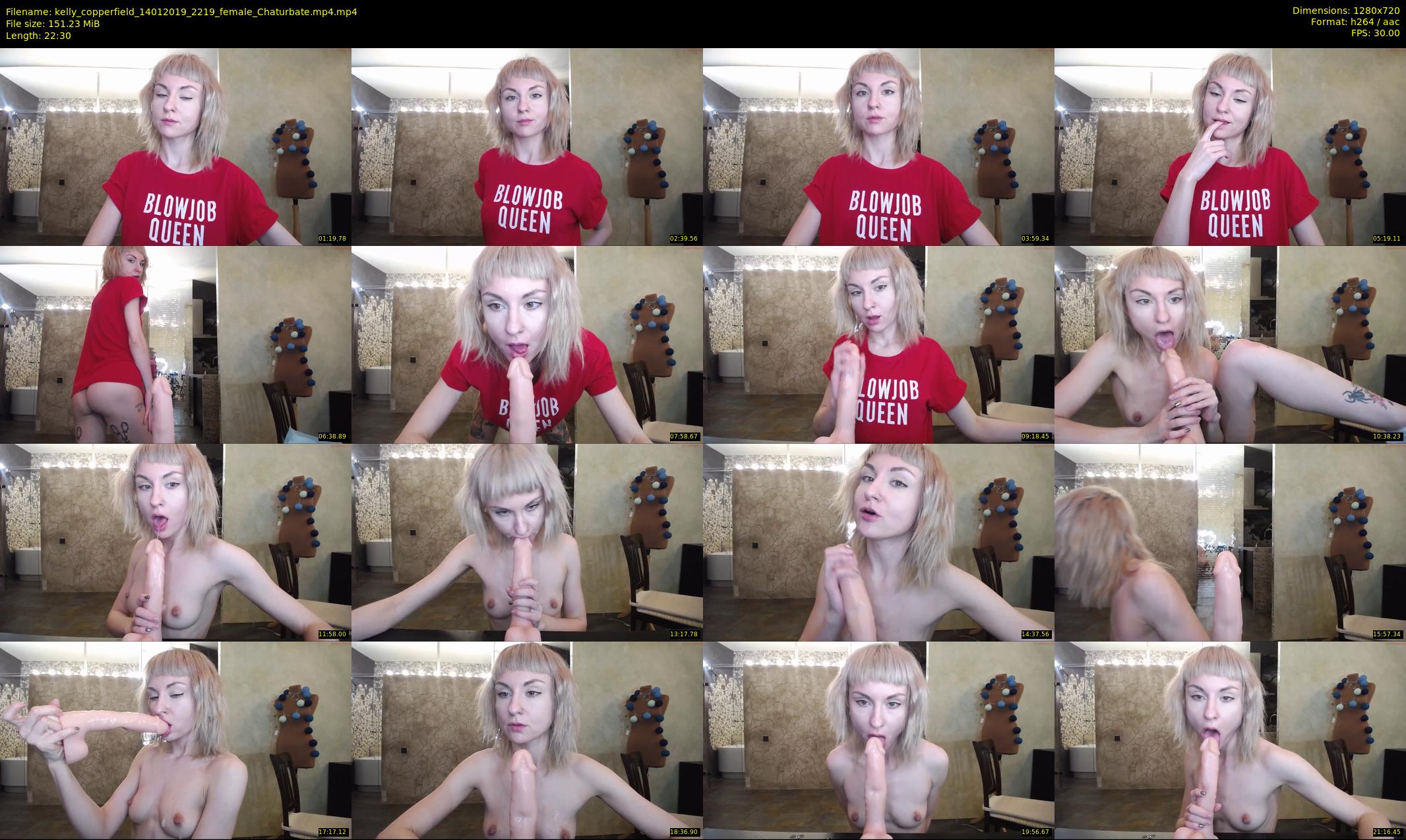 kelly_copperfield — 23 minute Chaturbate female cam show recording, 720p, Jan 14, 2019