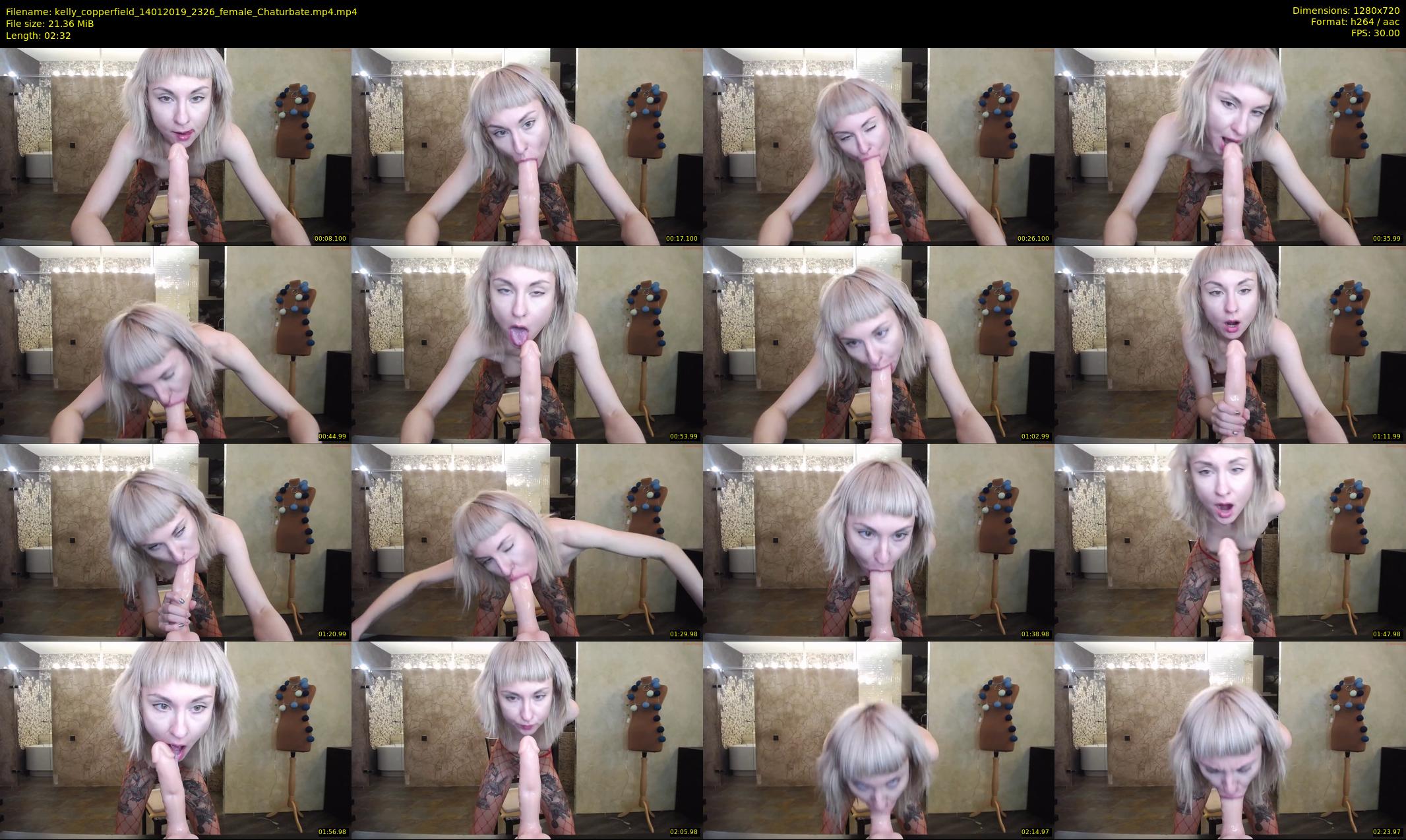 kelly_copperfield — 3 minute Chaturbate female cam show recording, 720p, Jan 14, 2019