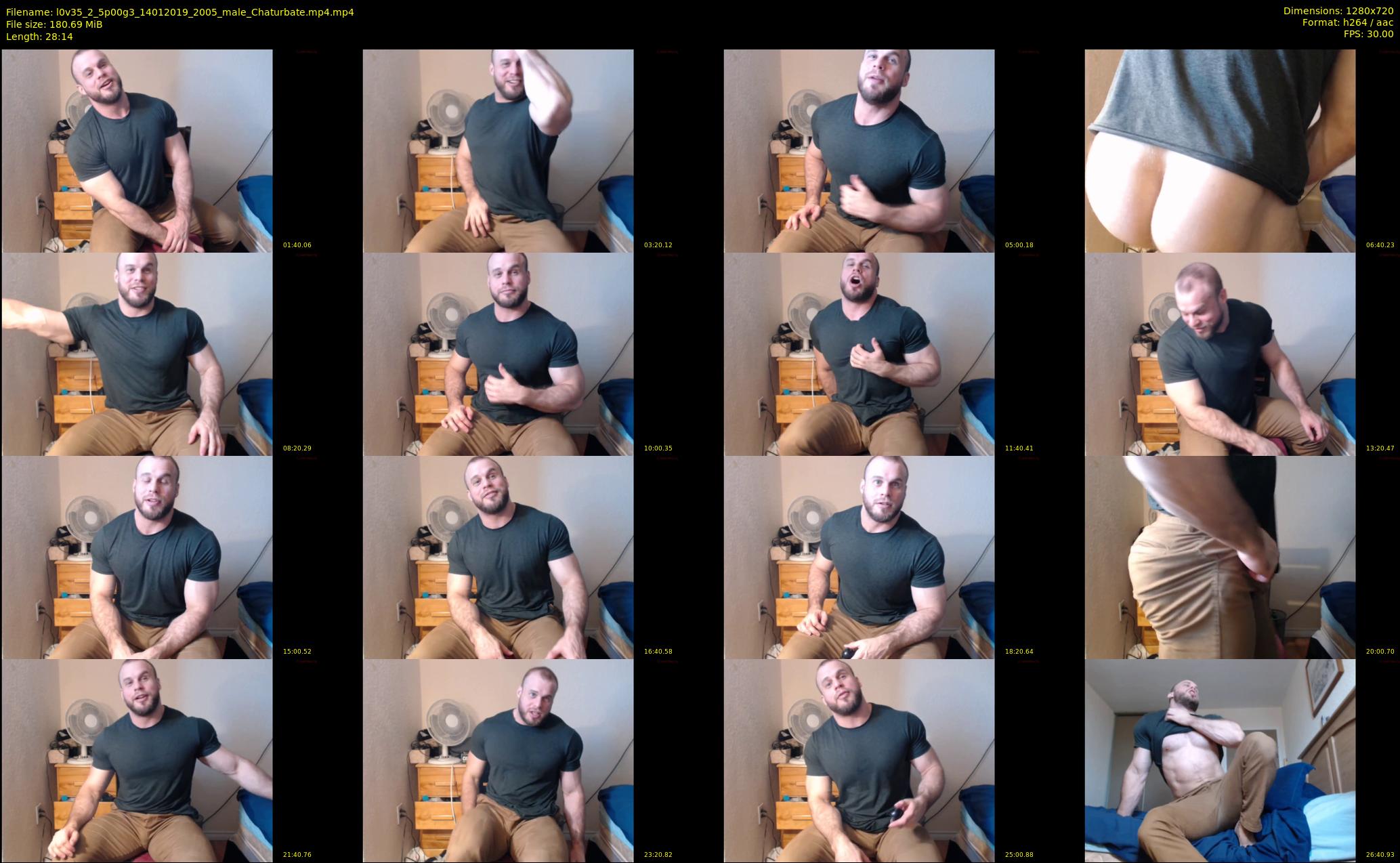 l0v35_2_5p00g3 — 29 minute Chaturbate male cam show recording, 720p, Jan 14, 2019