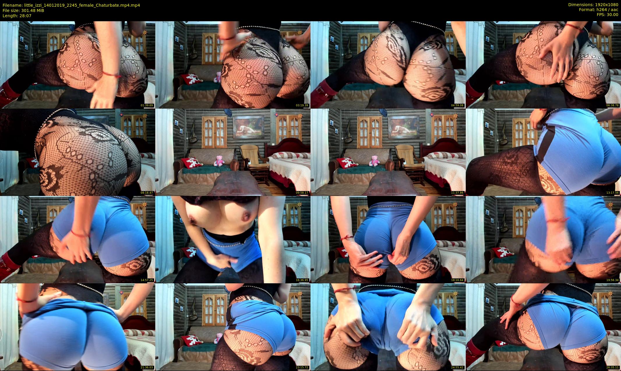 little_izzi — 29 minute Chaturbate female cam show recording, 1080p, Jan 14, 2019