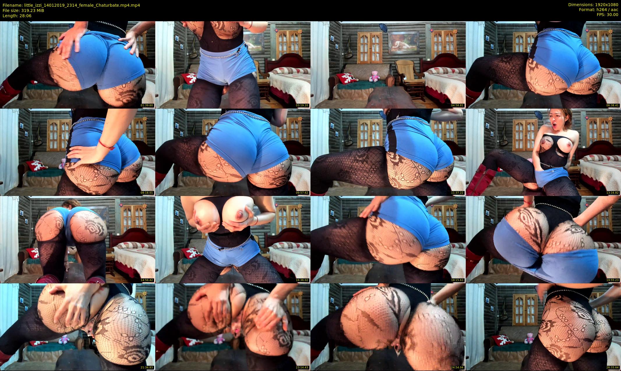 little_izzi — 29 minute Chaturbate female cam show recording, 1080p, Jan 14, 2019