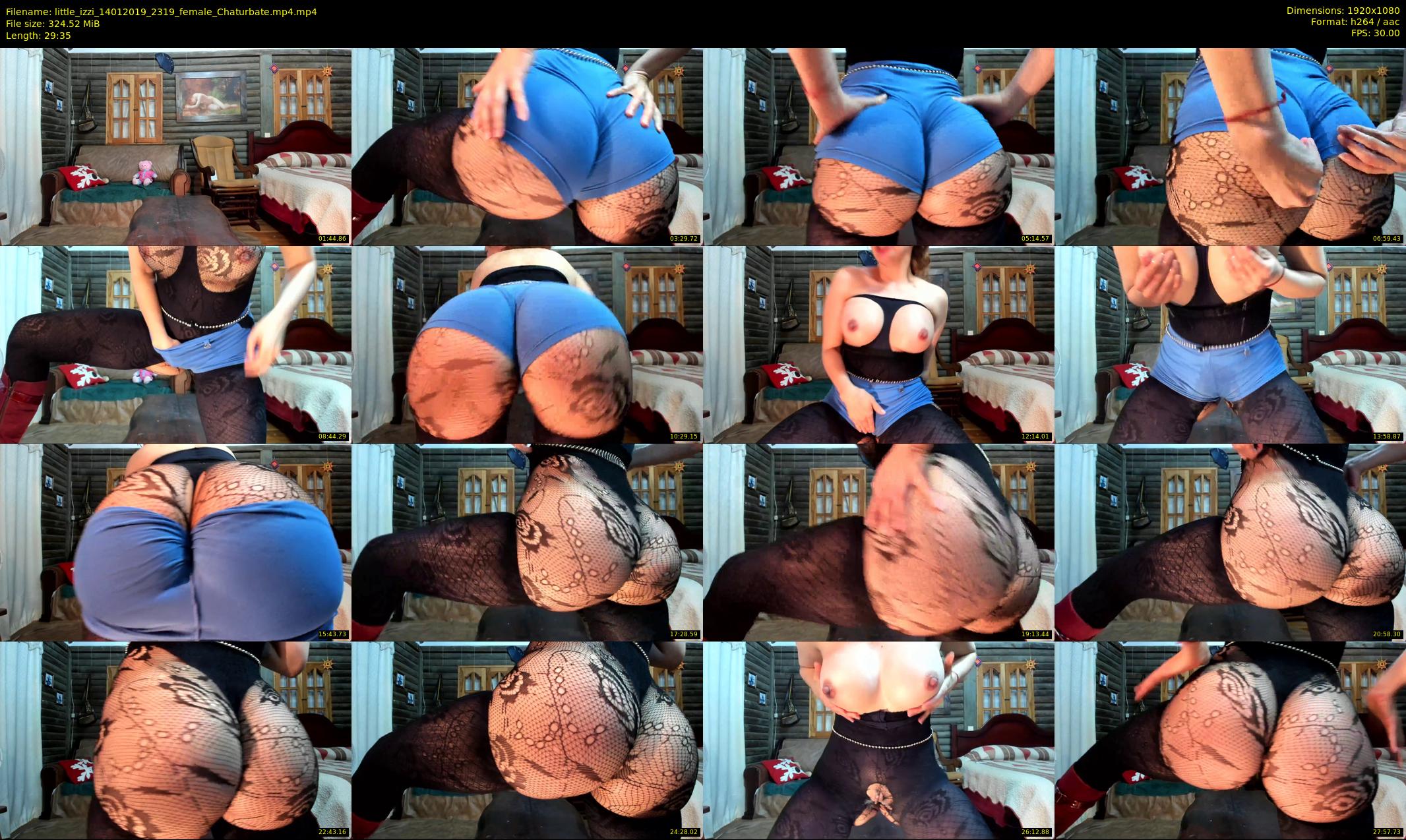 little_izzi — 30 minute Chaturbate female cam show recording, 1080p, Jan 14, 2019