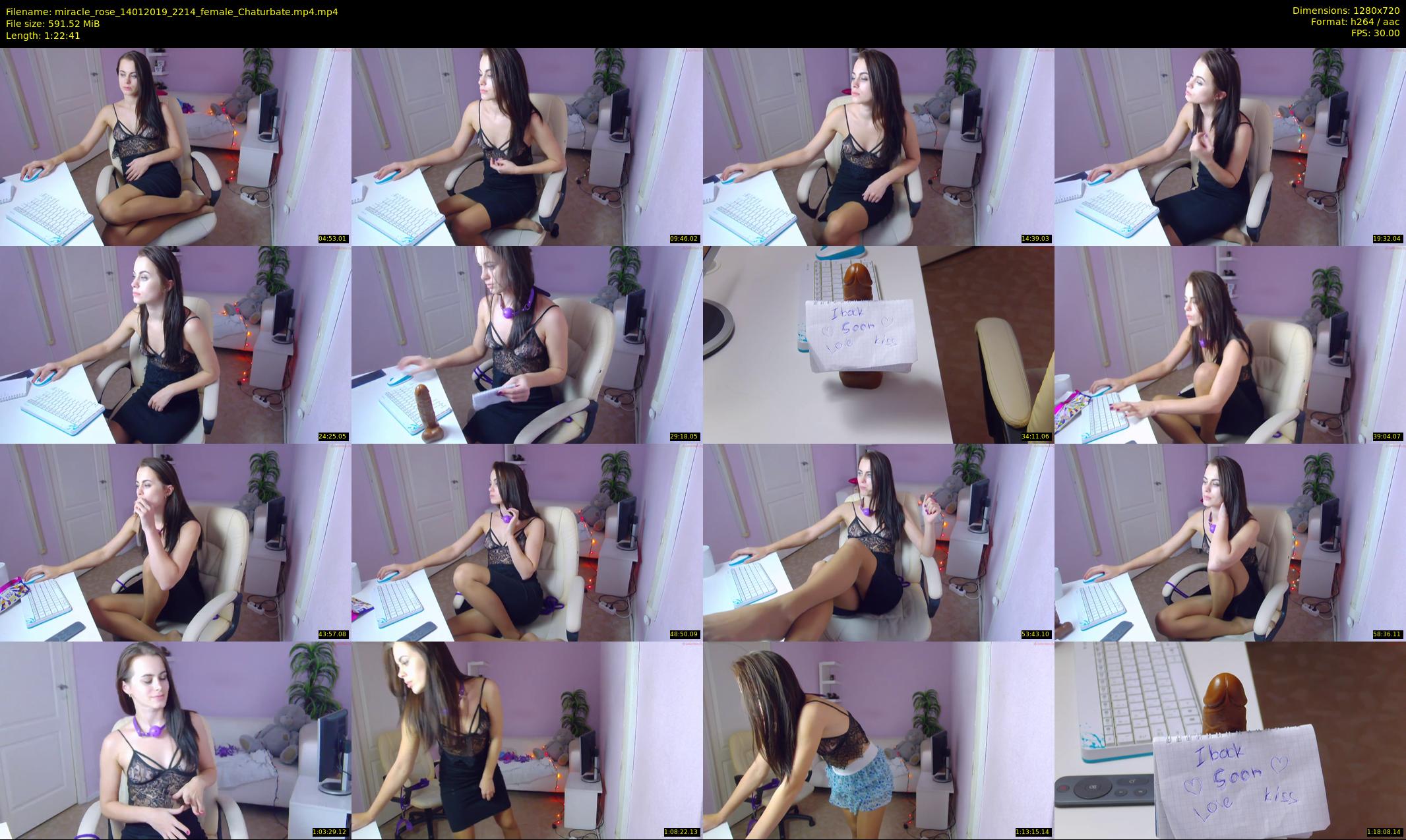 miracle_rose — 83 minute Chaturbate female cam show recording, 720p, Jan 14, 2019