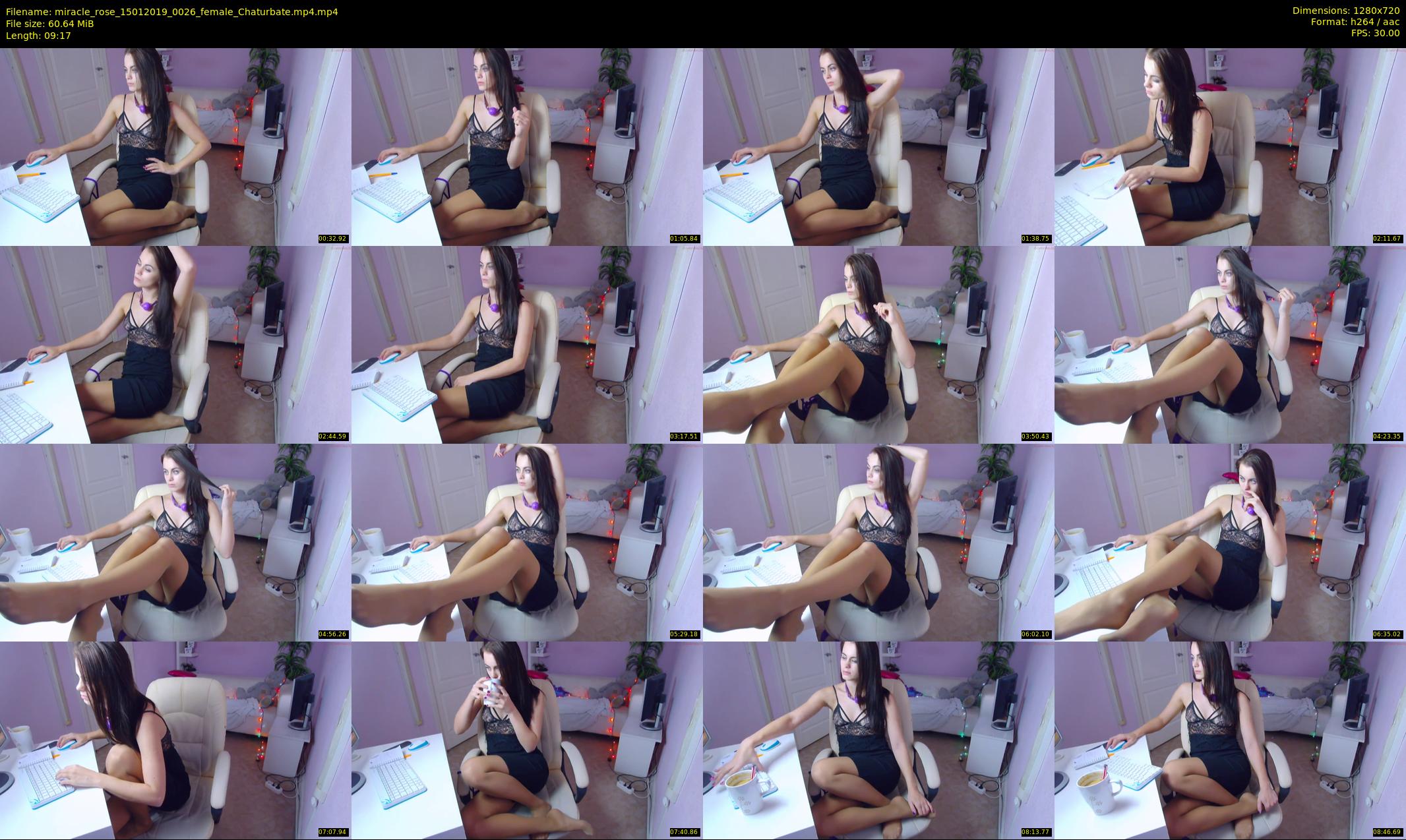 miracle_rose — 10 minute Chaturbate female cam show recording, 720p, Jan 15, 2019