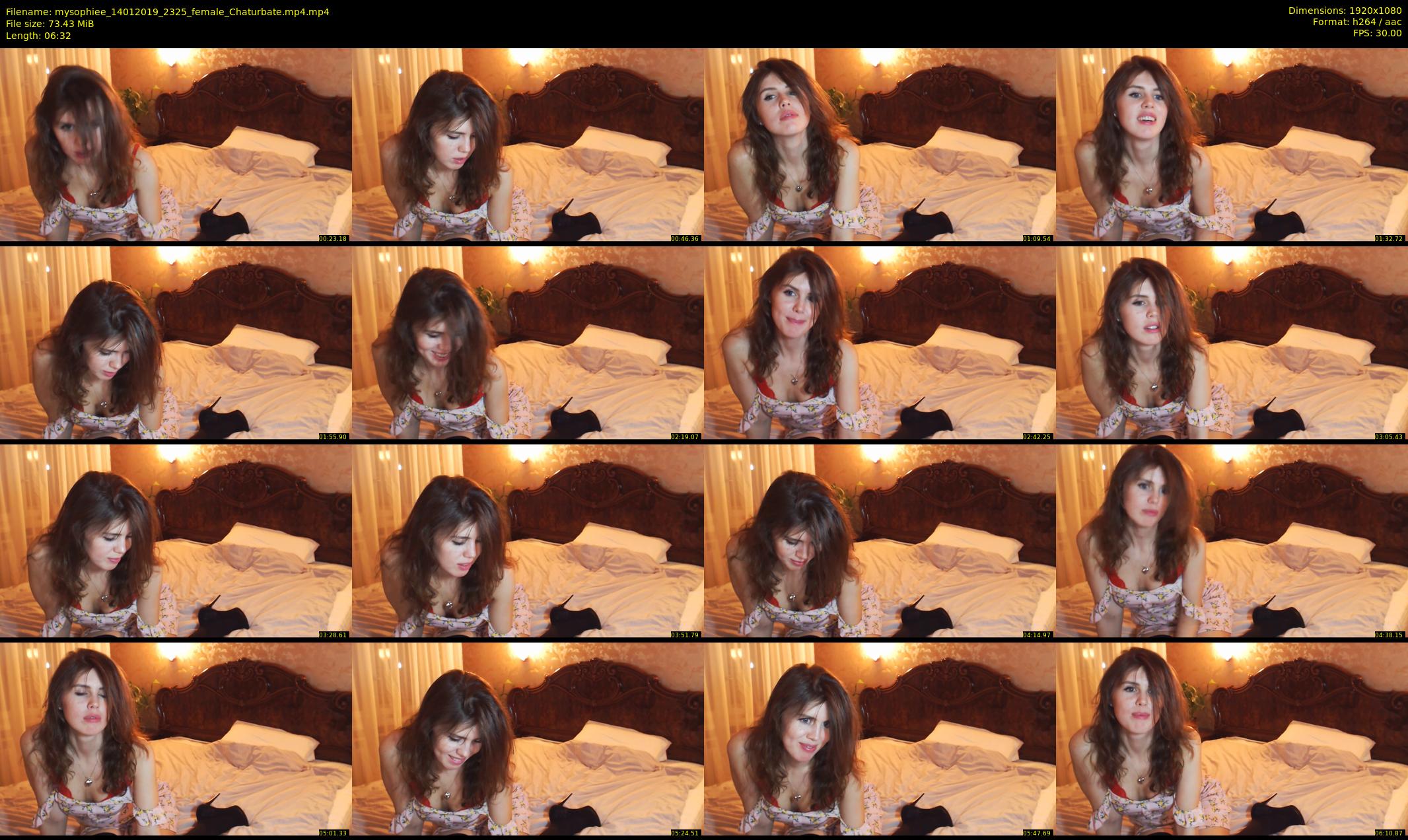 mysophiee — 7 minute Chaturbate female cam show recording, 1080p, Jan 14, 2019