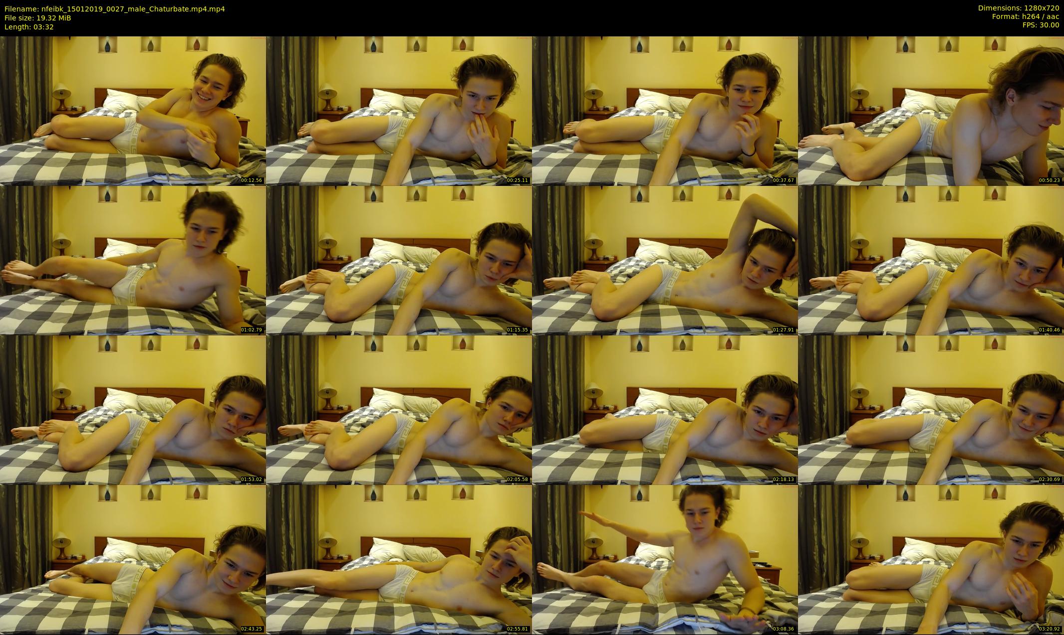 nfeibk — 4 minute Chaturbate male cam show recording, 720p, Jan 15, 2019